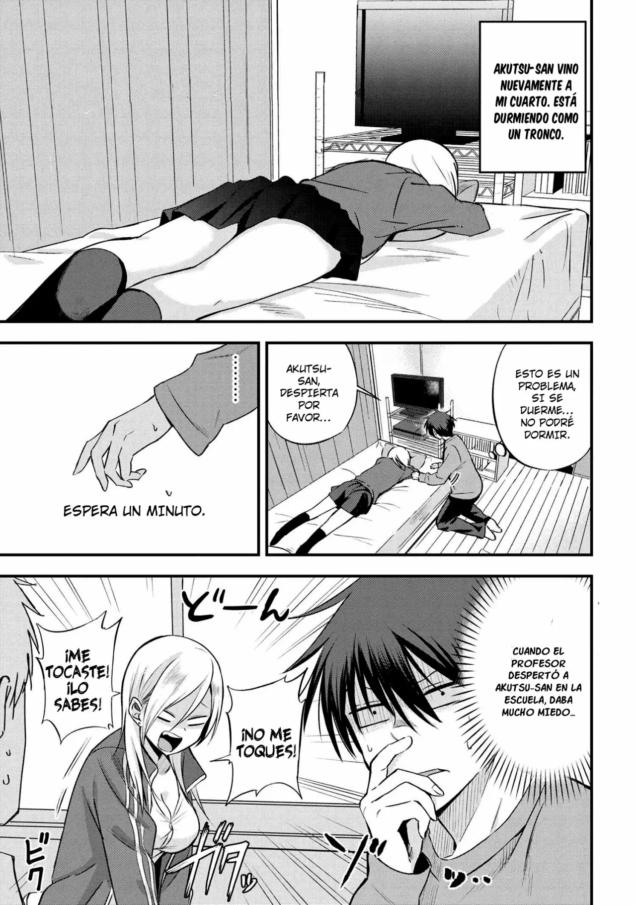 Por favor ve a casa, ¡Akutsu-san! Capítulo 4 - Page 2