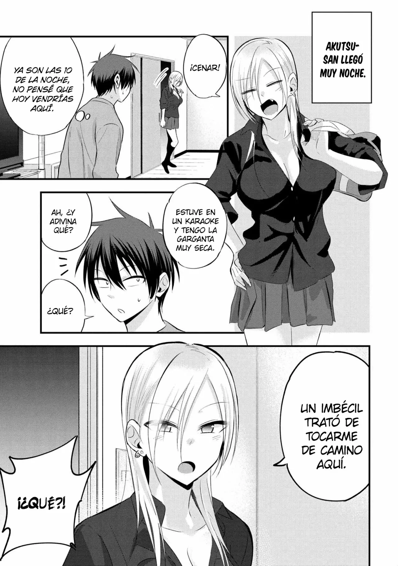 Por favor ve a casa, ¡Akutsu-san! Capítulo 40 - Page 2