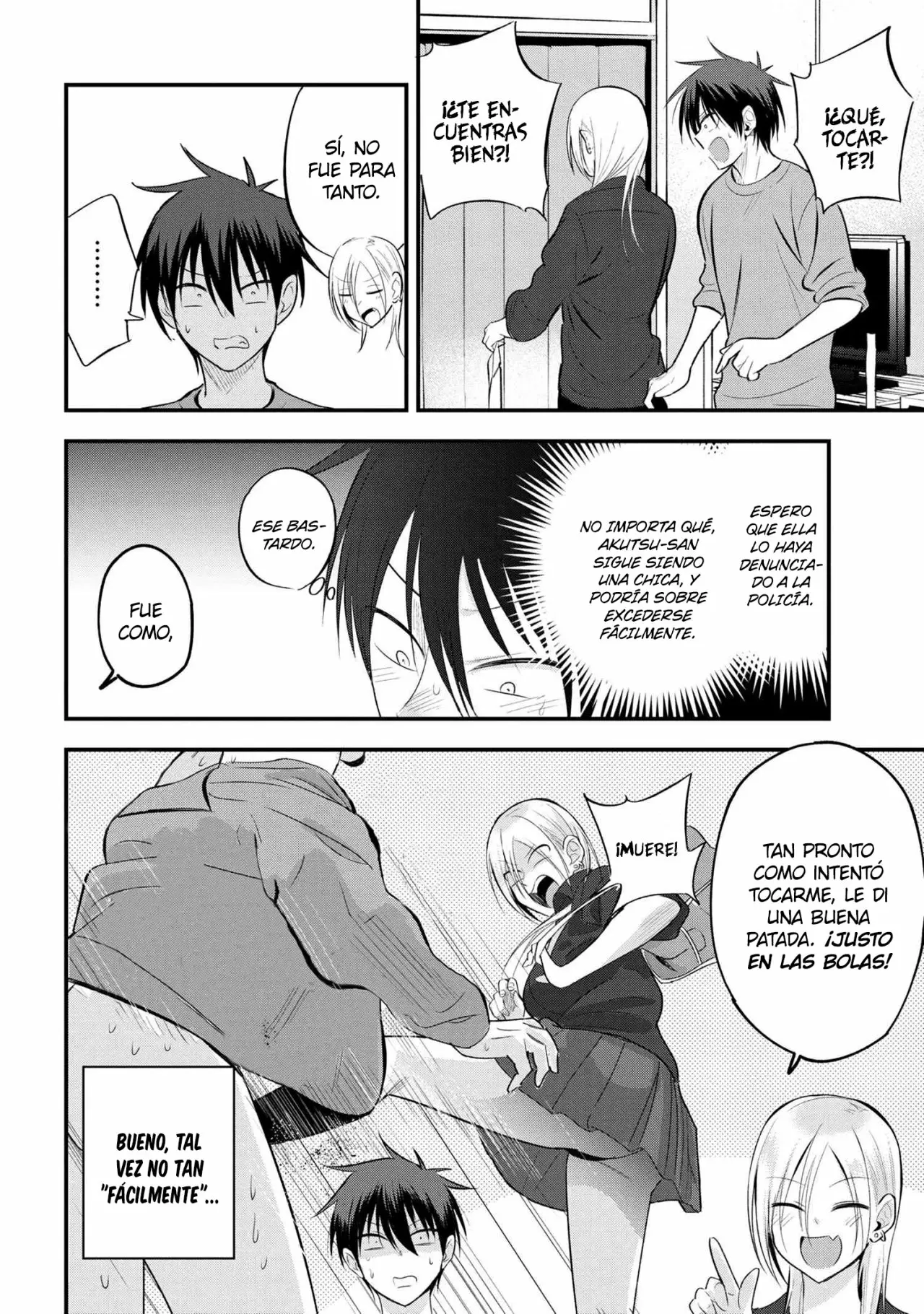 Por favor ve a casa, ¡Akutsu-san! Capítulo 40 - Page 3
