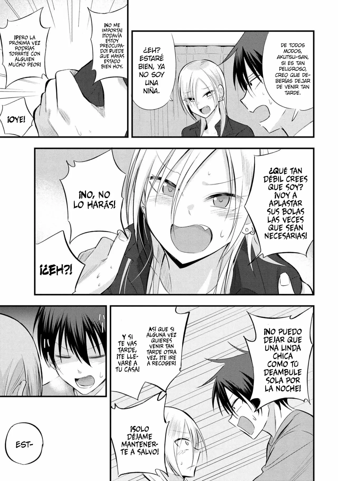 Por favor ve a casa, ¡Akutsu-san! Capítulo 40 - Page 4