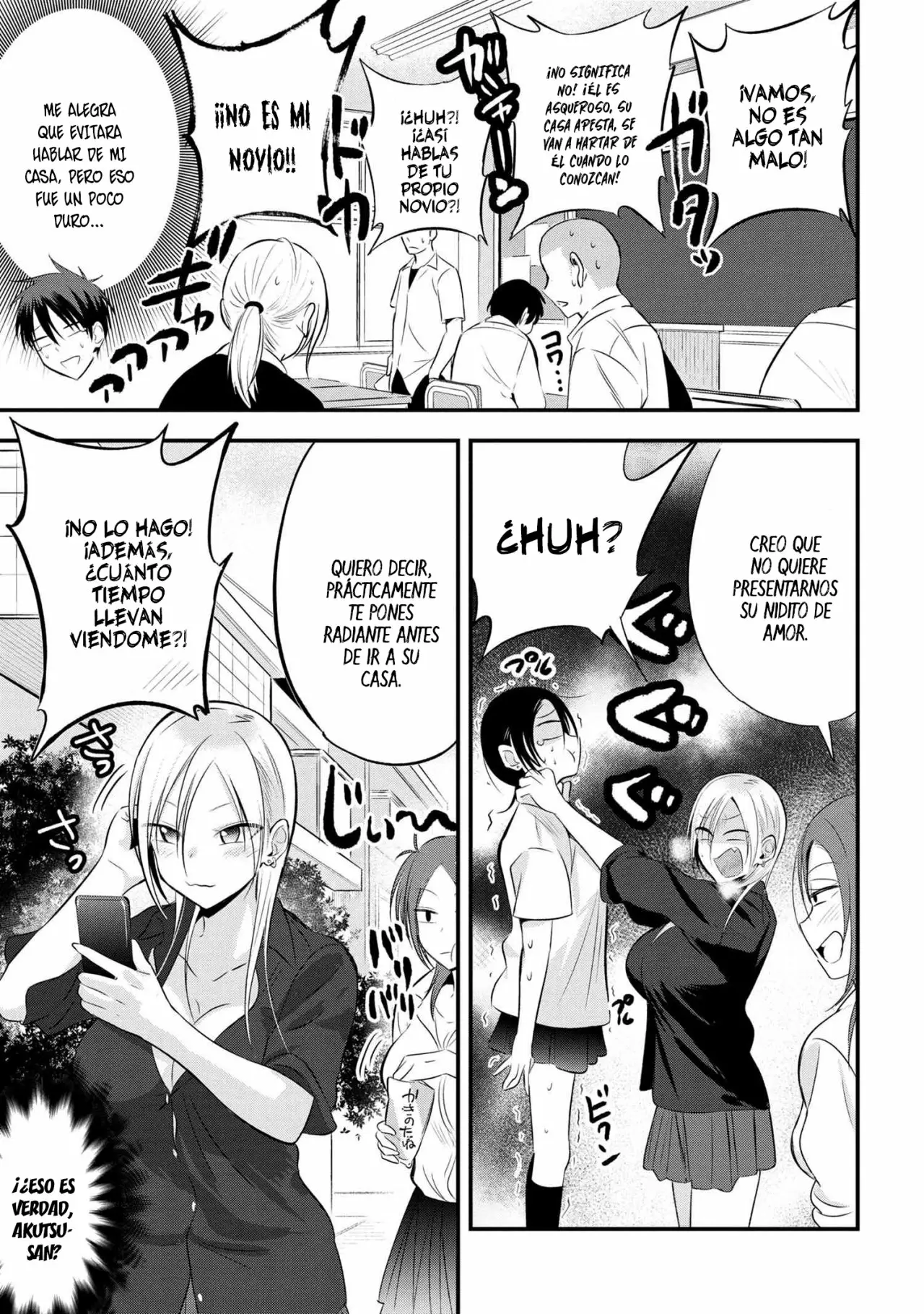 Por favor ve a casa, ¡Akutsu-san! Capítulo 45 - Page 4