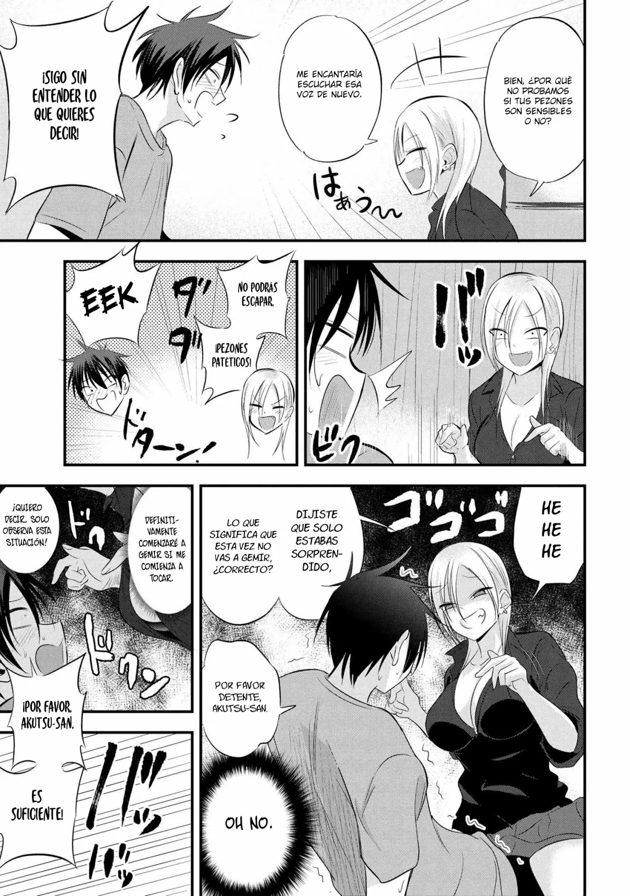 Por favor ve a casa, ¡Akutsu-san! Capítulo 46 - Page 4