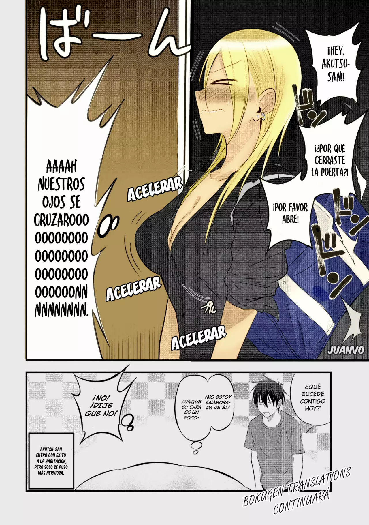 Por favor ve a casa, ¡Akutsu-san! Capítulo 50 - Page 7