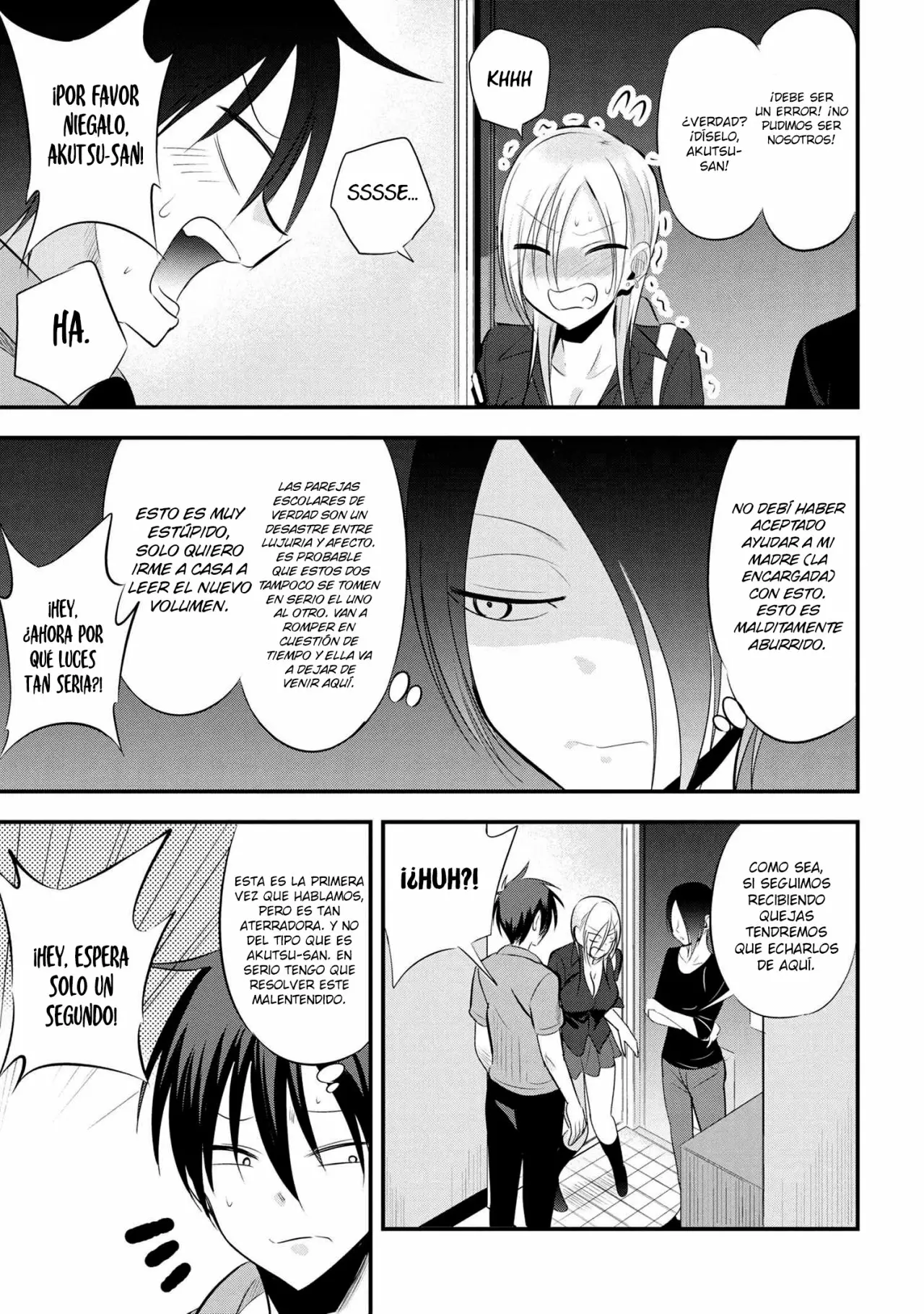 Por favor ve a casa, ¡Akutsu-san! Capítulo 52 - Page 4