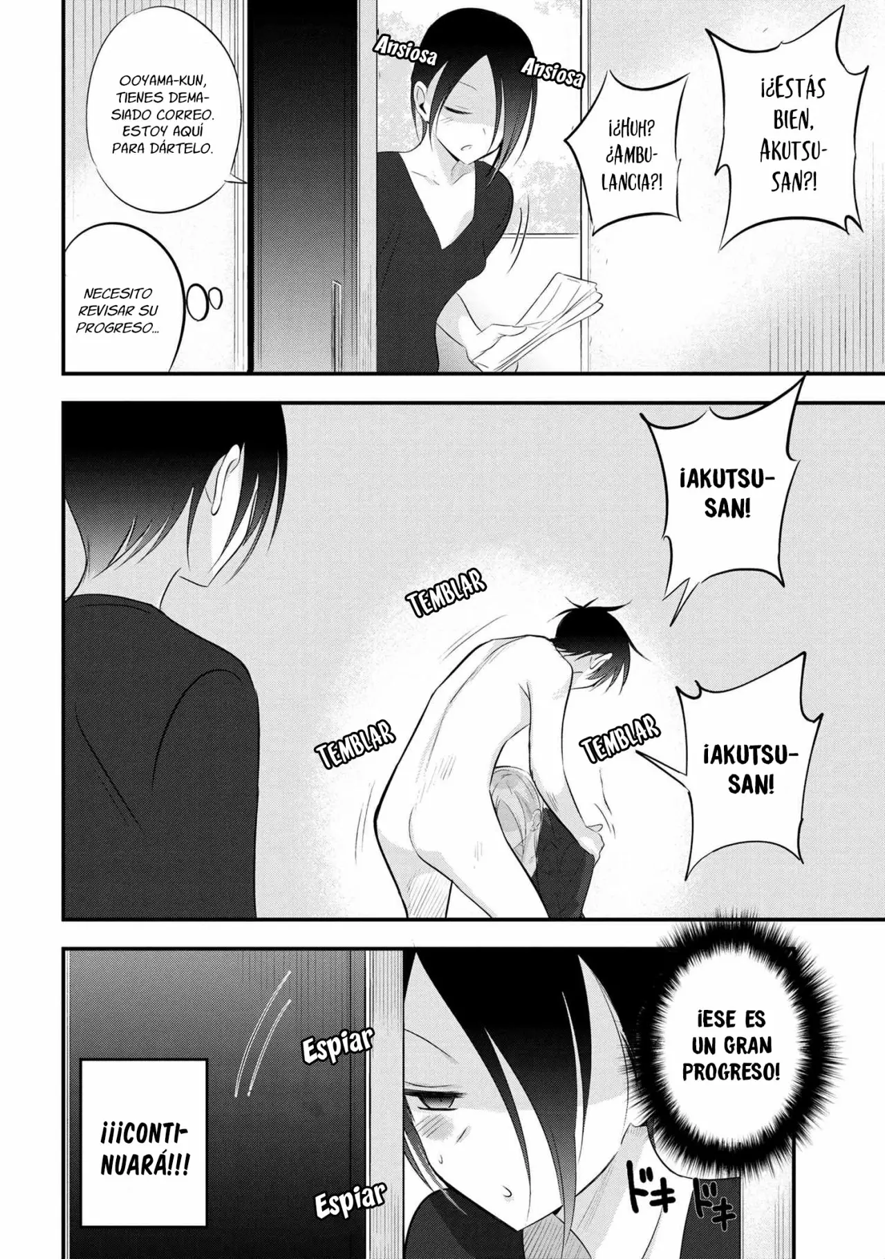 Por favor ve a casa, ¡Akutsu-san! Capítulo 55 - Page 7