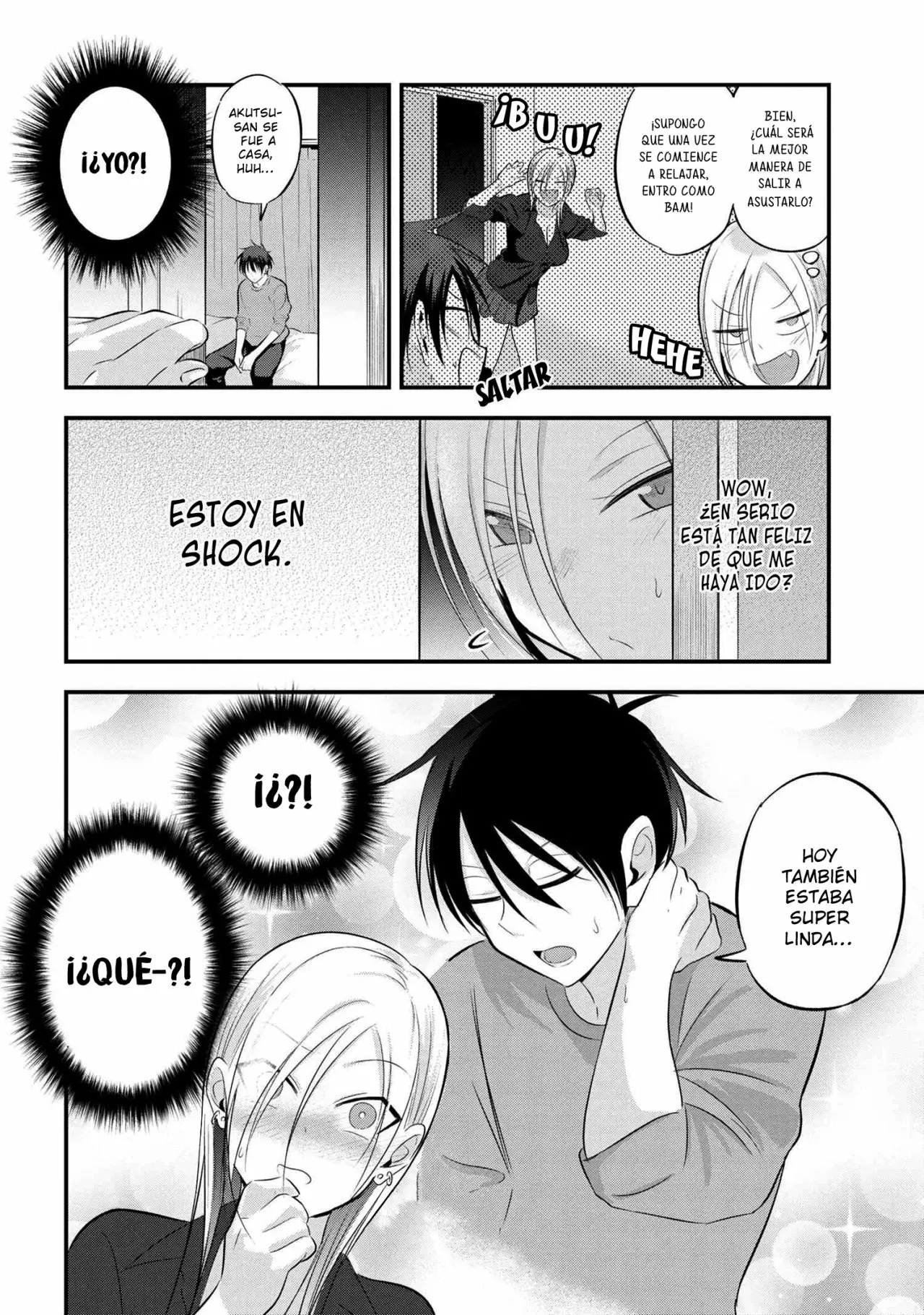 Por favor ve a casa, ¡Akutsu-san! Capítulo 57 - Page 3