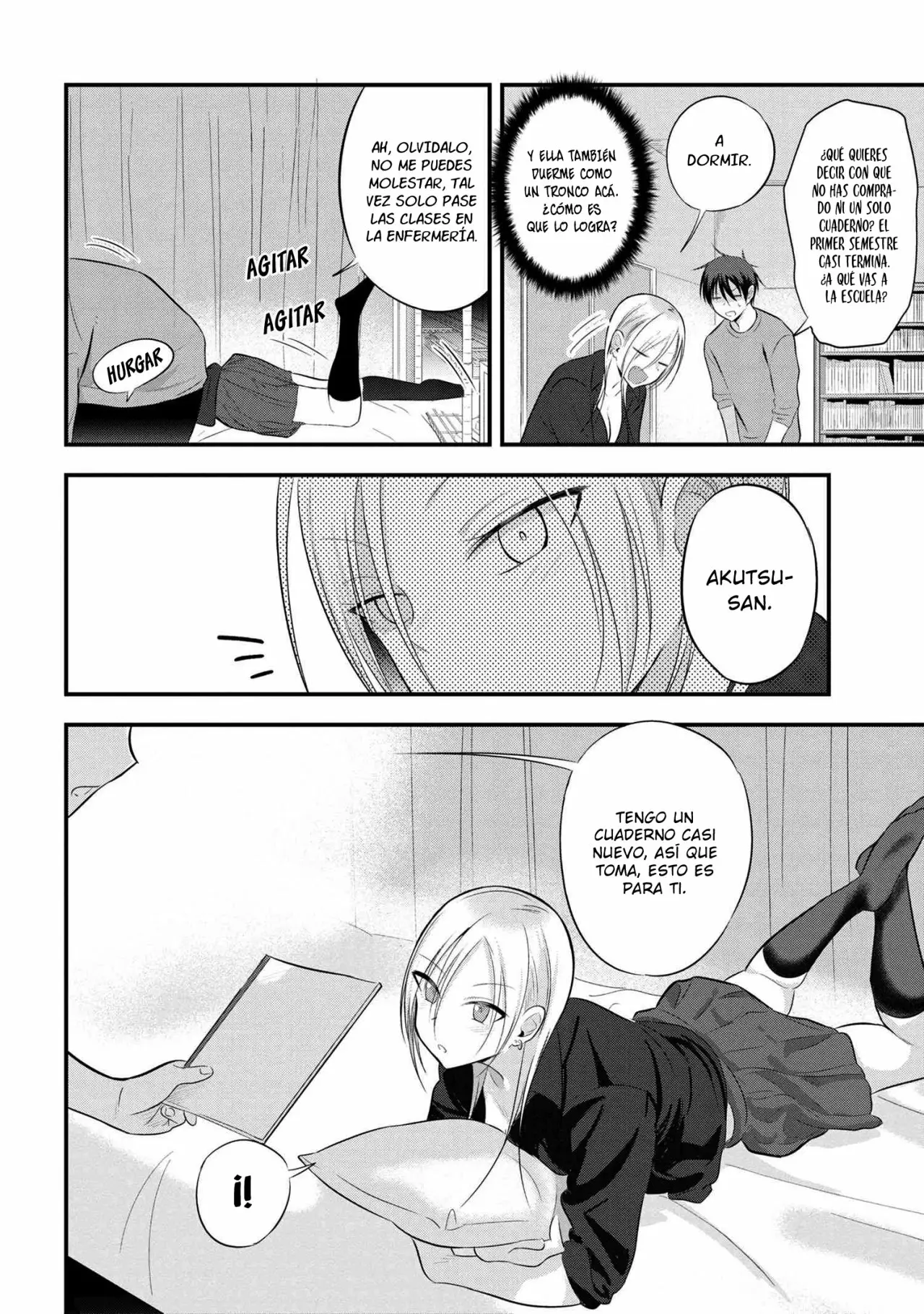Por favor ve a casa, ¡Akutsu-san! Capítulo 58 - Page 3