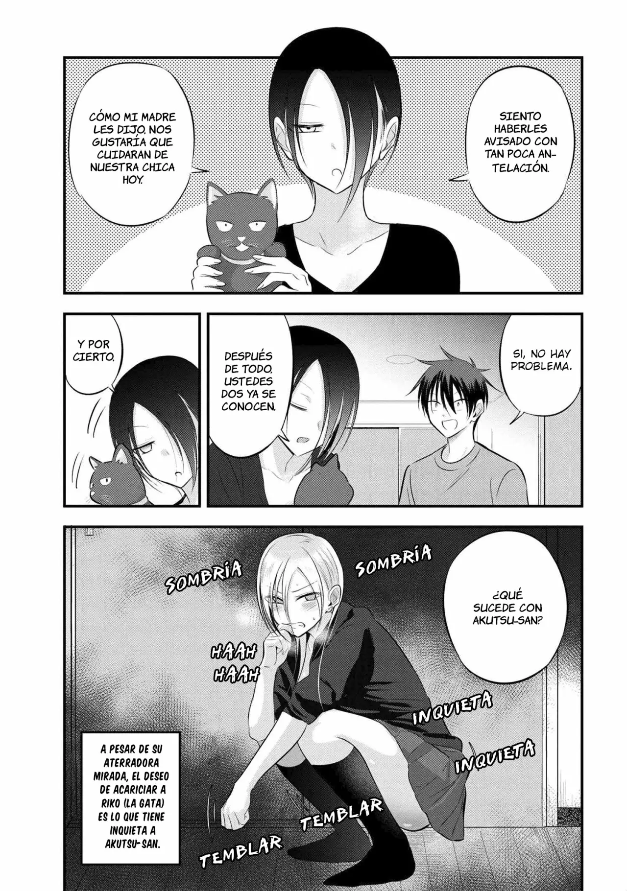 Por favor ve a casa, ¡Akutsu-san! Capítulo 59 - Page 2