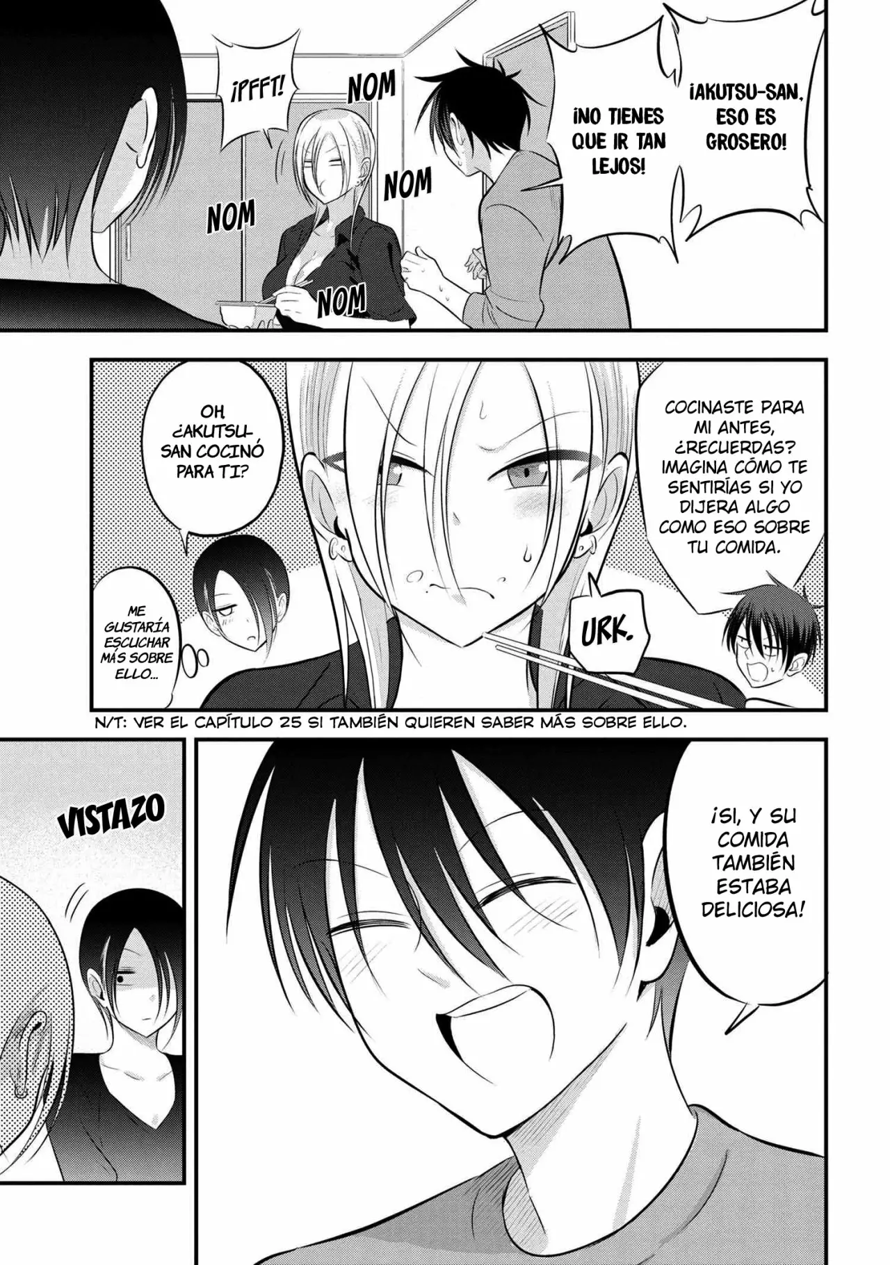 Por favor ve a casa, ¡Akutsu-san! Capítulo 62 - Page 4