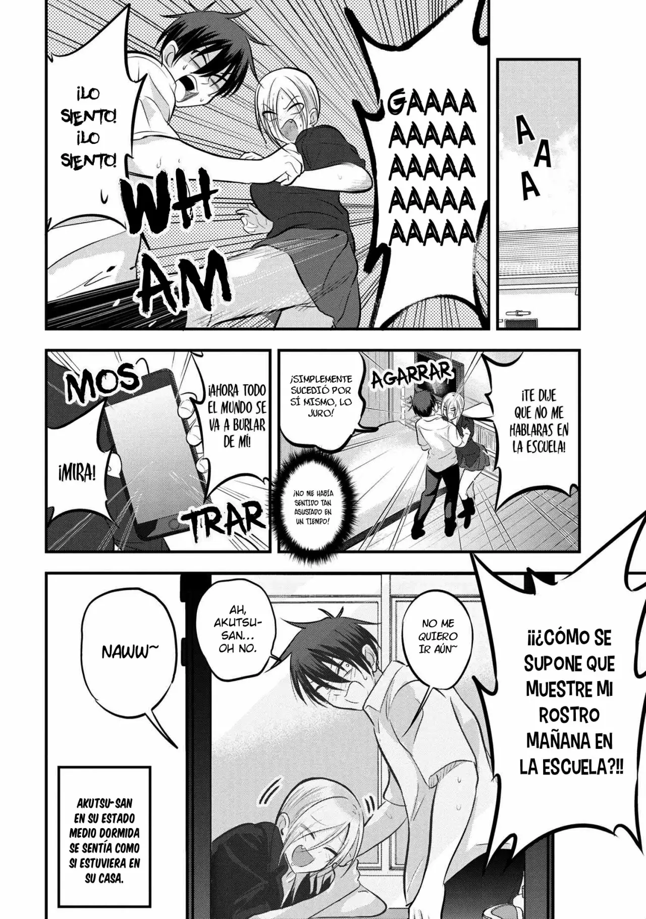 Por favor ve a casa, ¡Akutsu-san! Capítulo 63 - Page 3