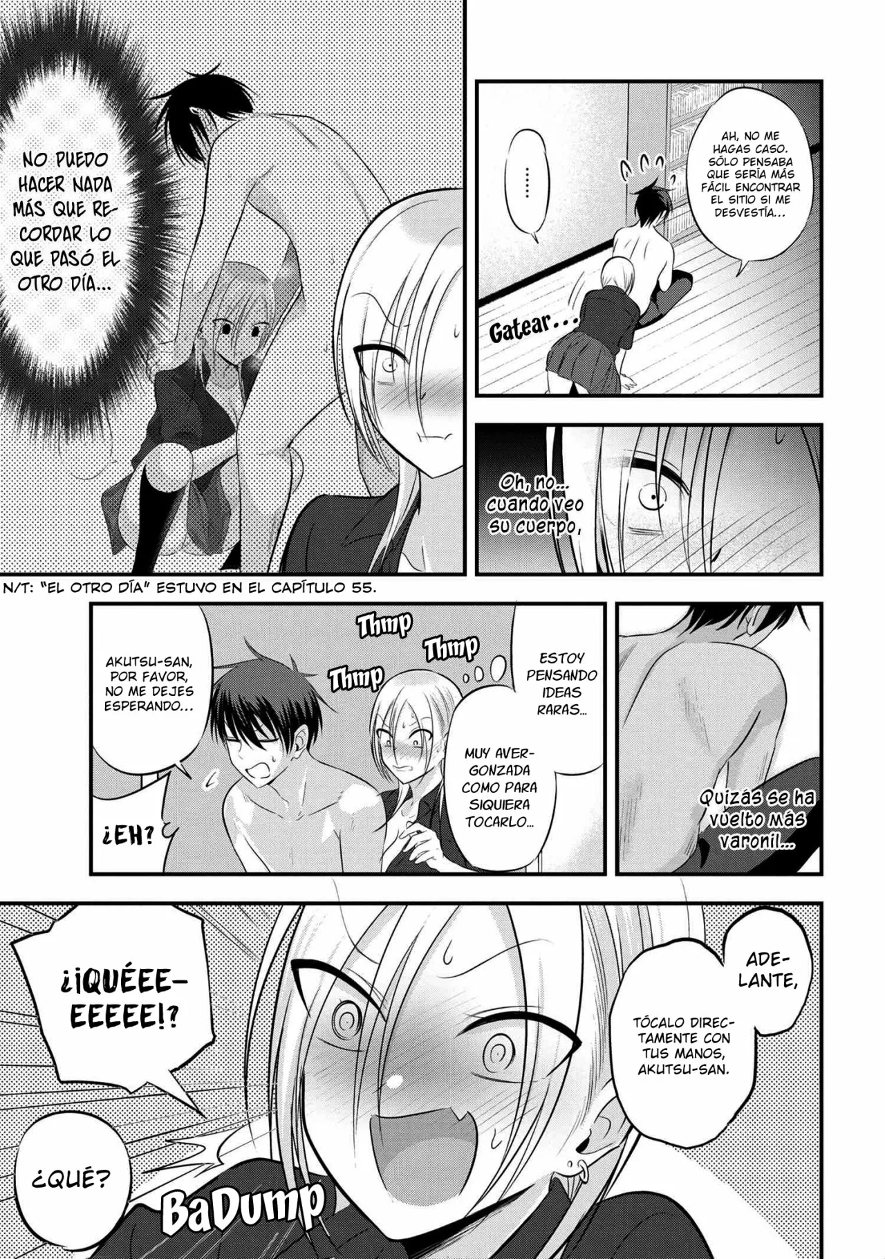 Por favor ve a casa, ¡Akutsu-san! Capítulo 65 - Page 4