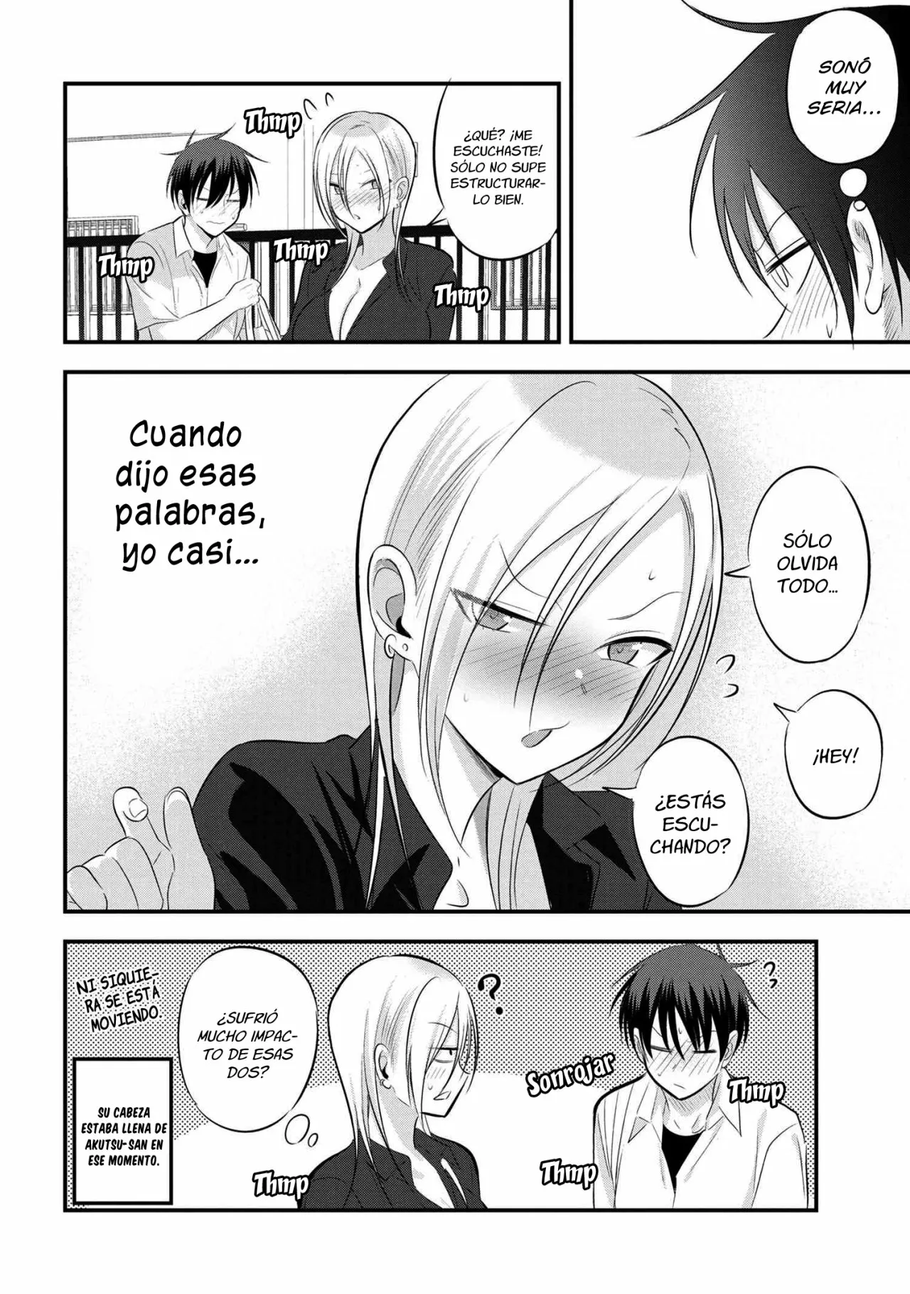 Por favor ve a casa, ¡Akutsu-san! Capítulo 66 - Page 9