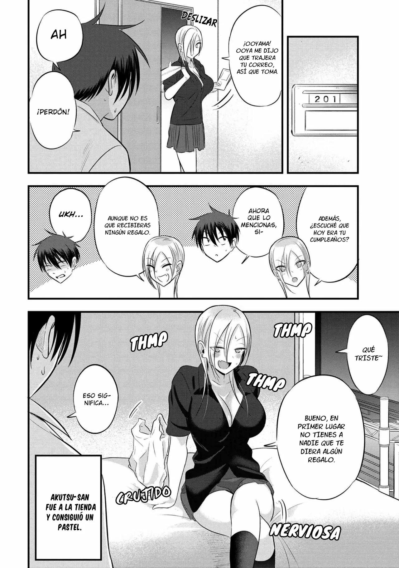Por favor ve a casa, ¡Akutsu-san! Capítulo 68 - Page 3