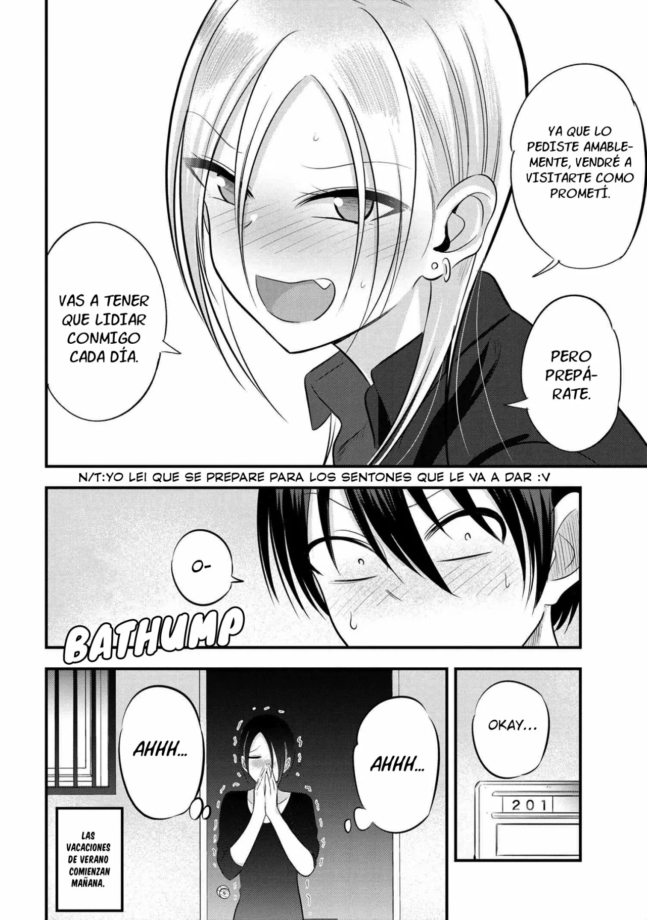 Por favor ve a casa, ¡Akutsu-san! Capítulo 69 - Page 13