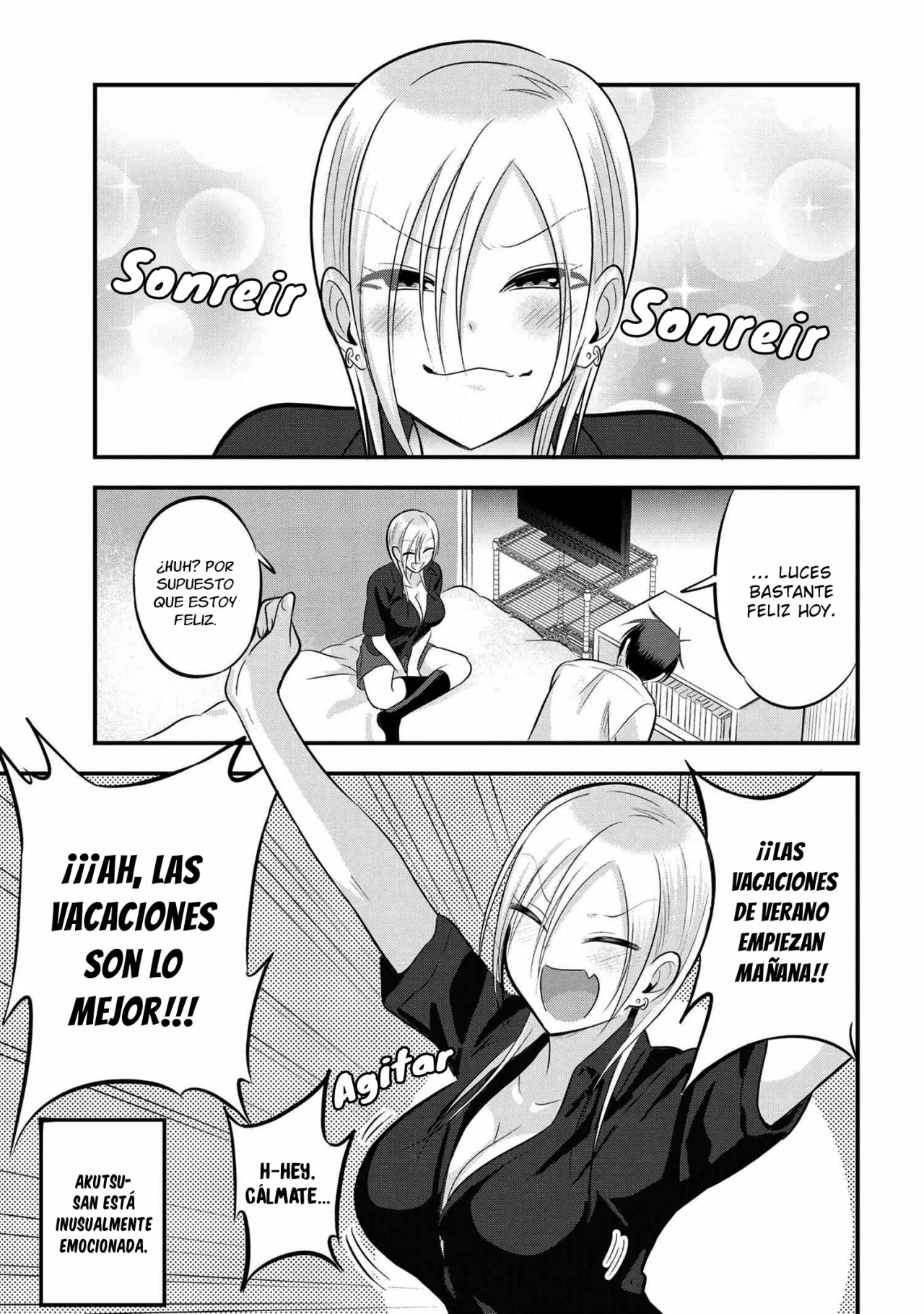 Por favor ve a casa, ¡Akutsu-san! Capítulo 69 - Page 2