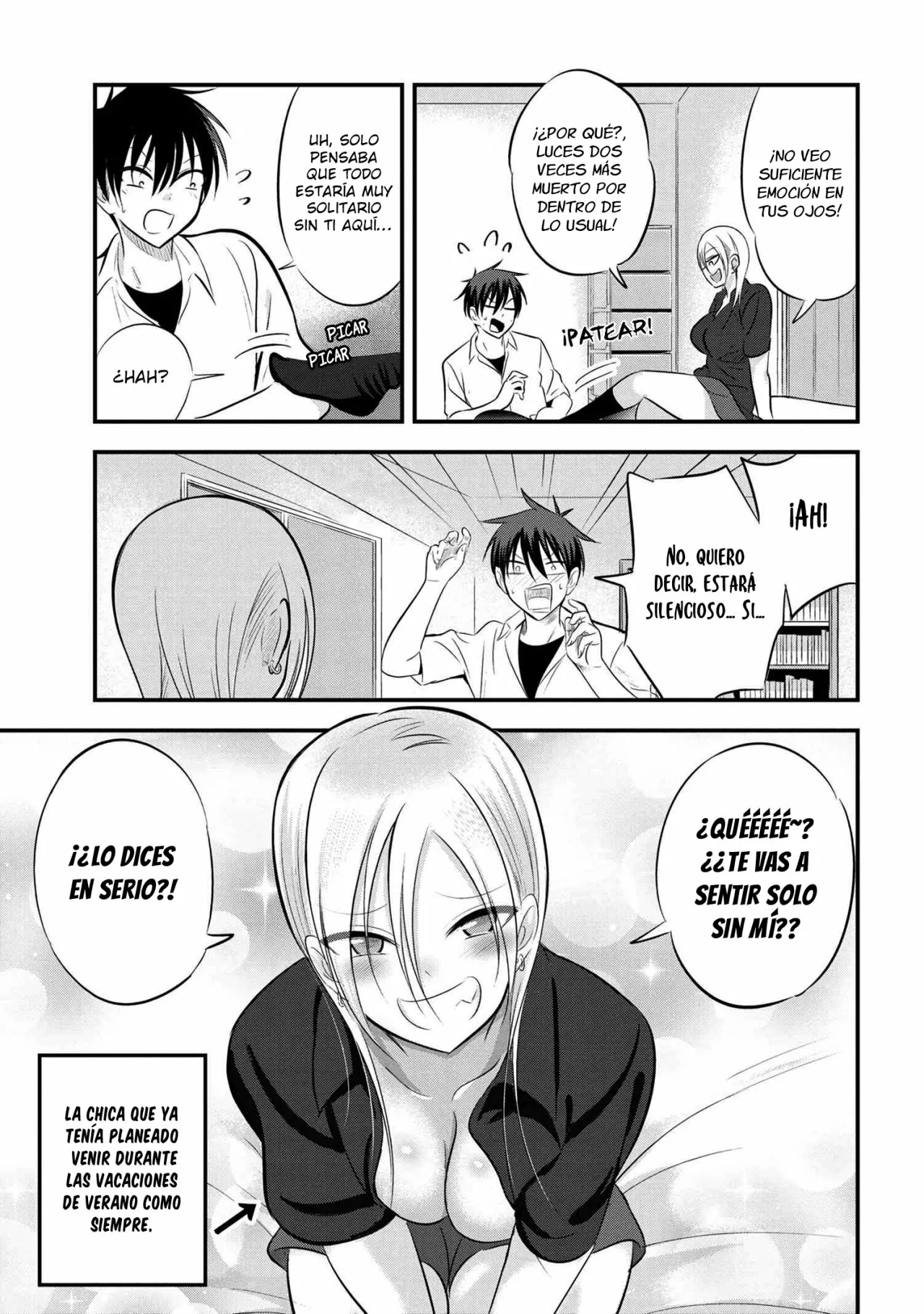 Por favor ve a casa, ¡Akutsu-san! Capítulo 69 - Page 4