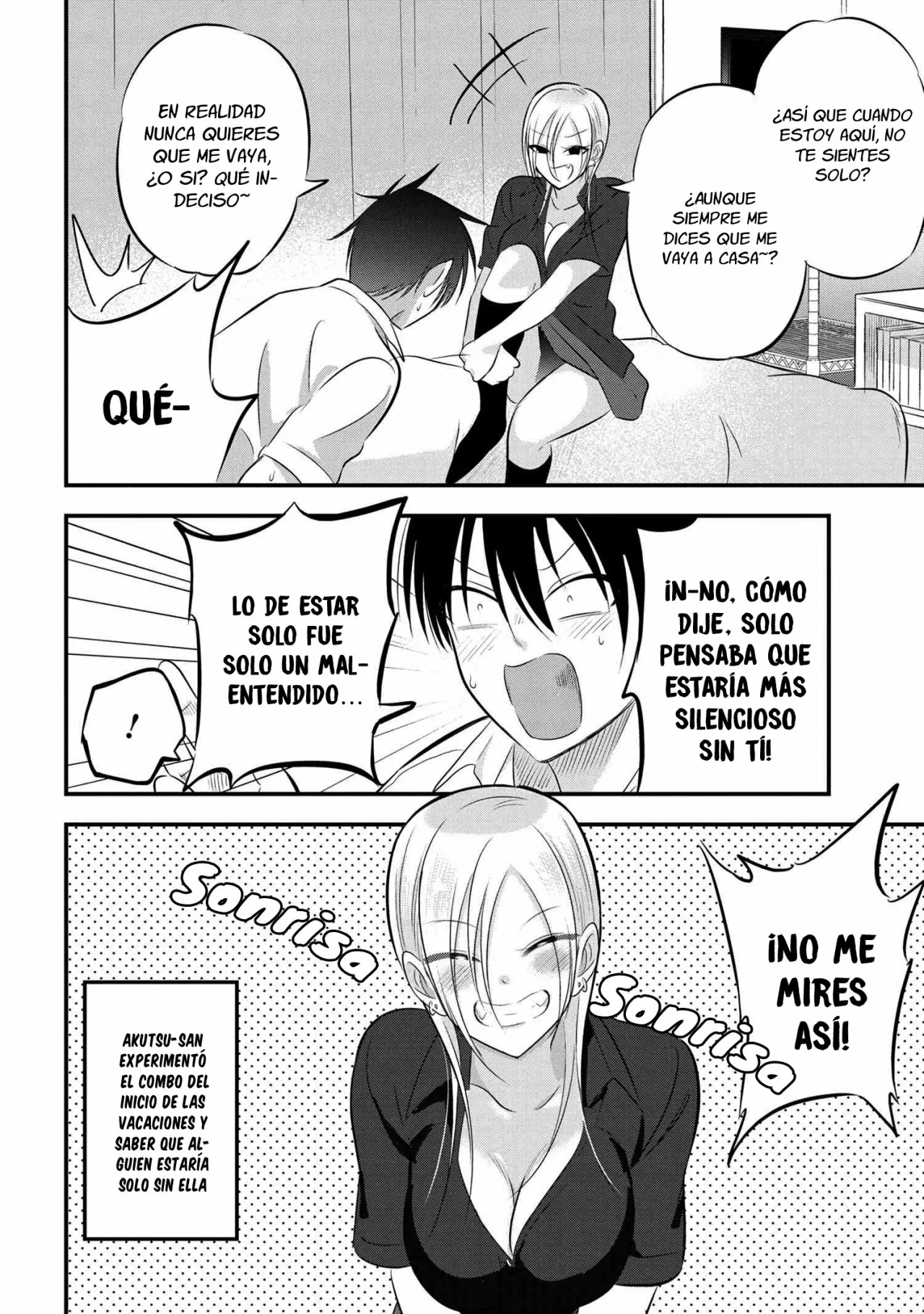 Por favor ve a casa, ¡Akutsu-san! Capítulo 69 - Page 5