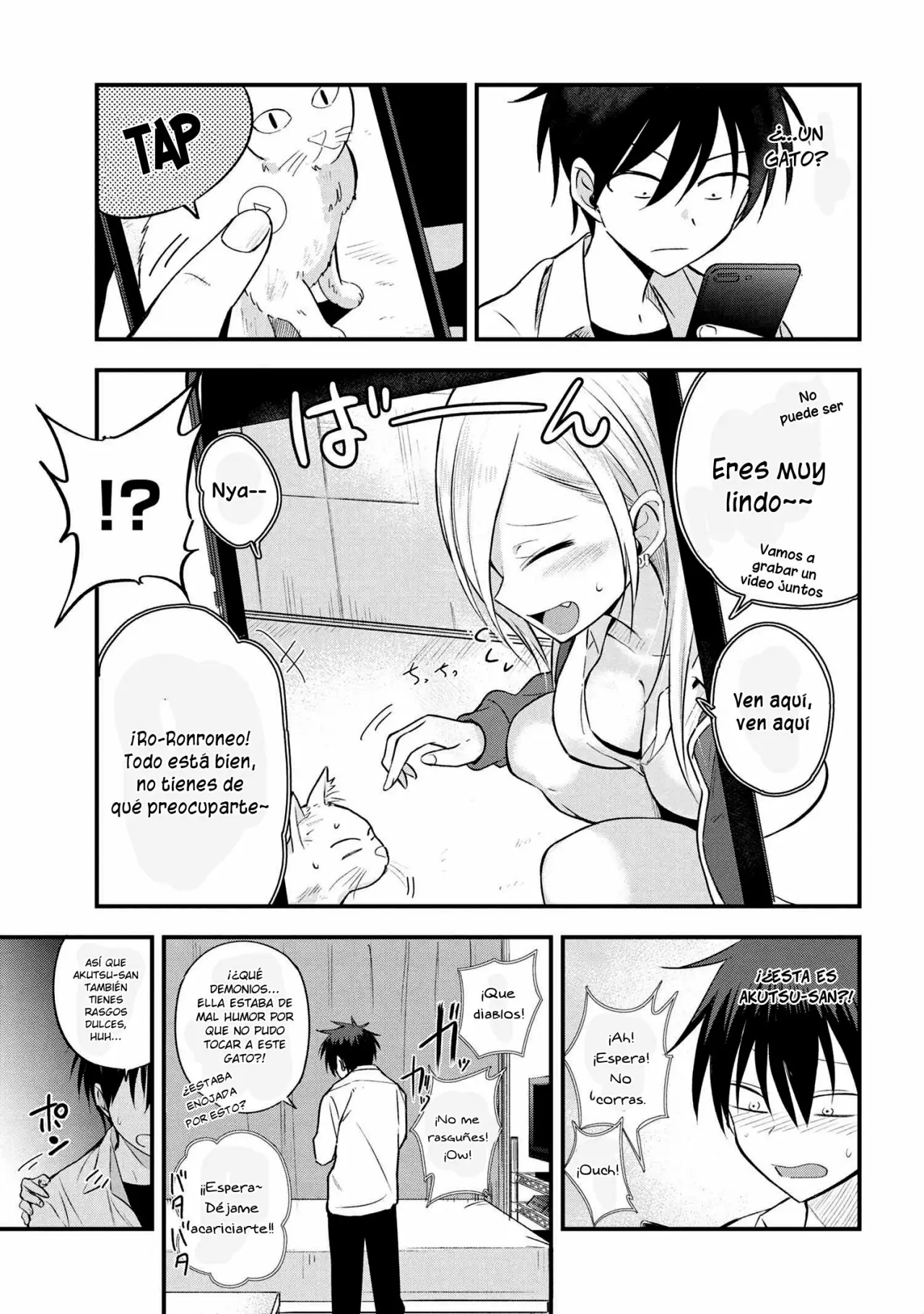 Por favor ve a casa, ¡Akutsu-san! Capítulo 7 - Page 4