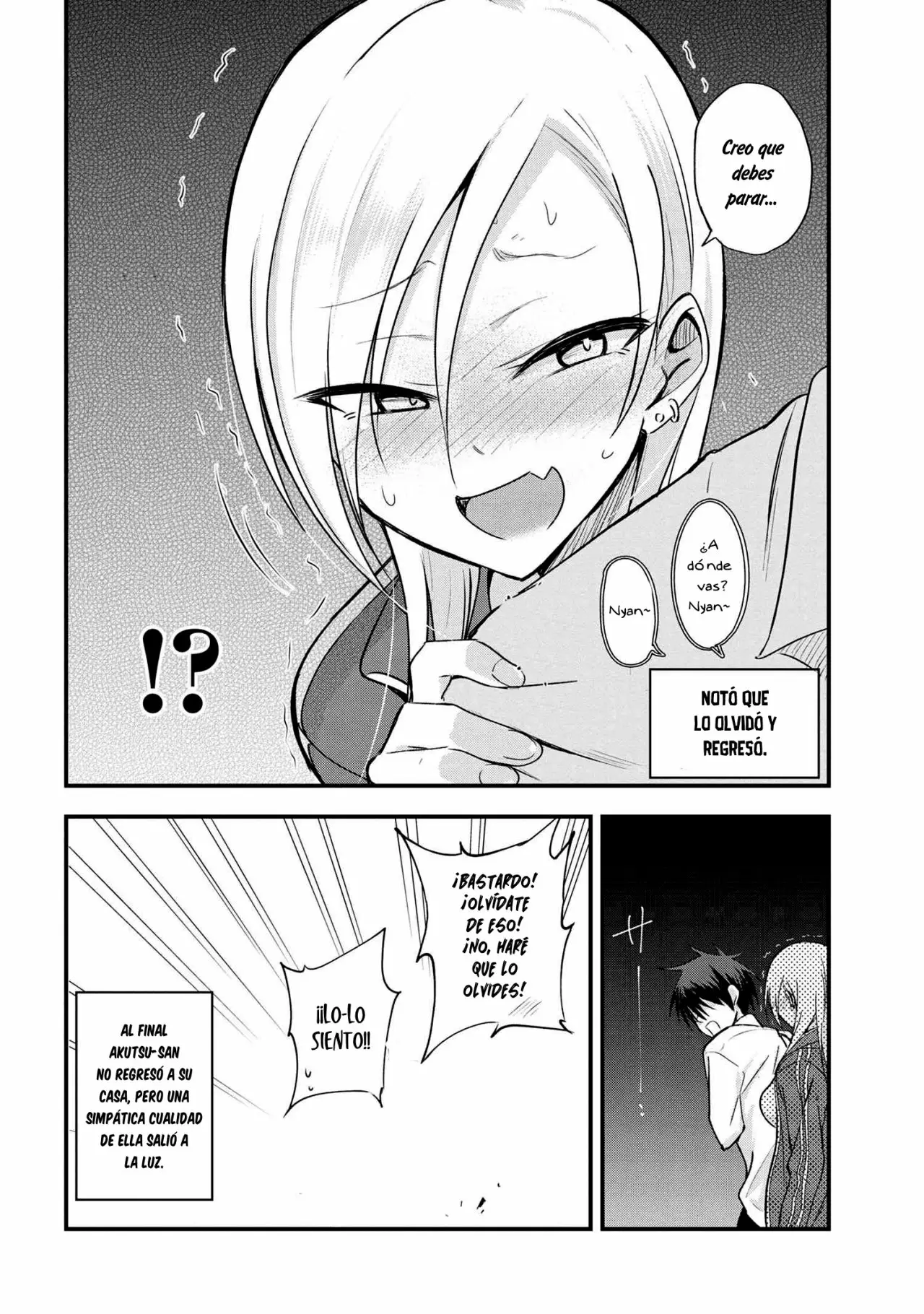 Por favor ve a casa, ¡Akutsu-san! Capítulo 7 - Page 5