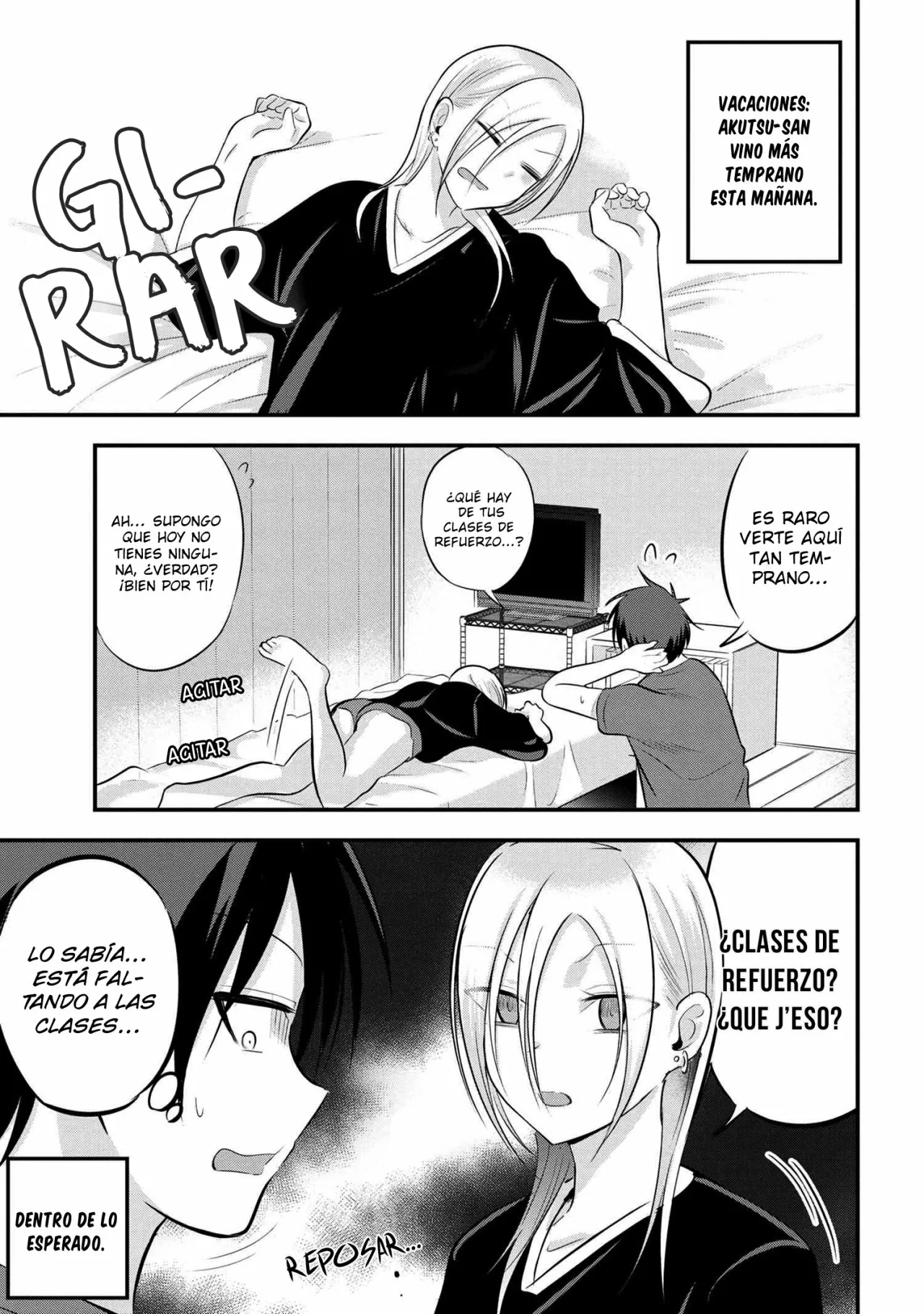 Por favor ve a casa, ¡Akutsu-san! Capítulo 71 - Page 2