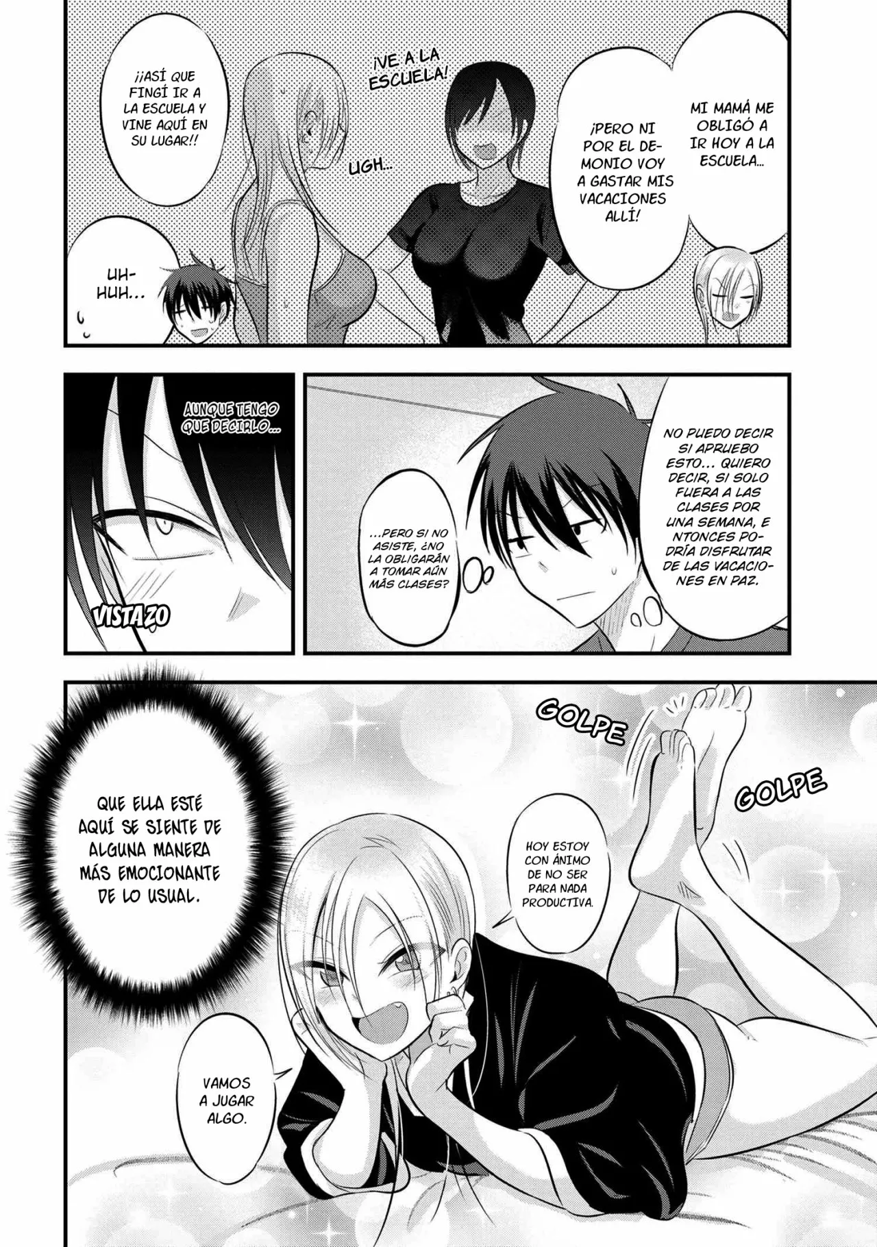 Por favor ve a casa, ¡Akutsu-san! Capítulo 71 - Page 3