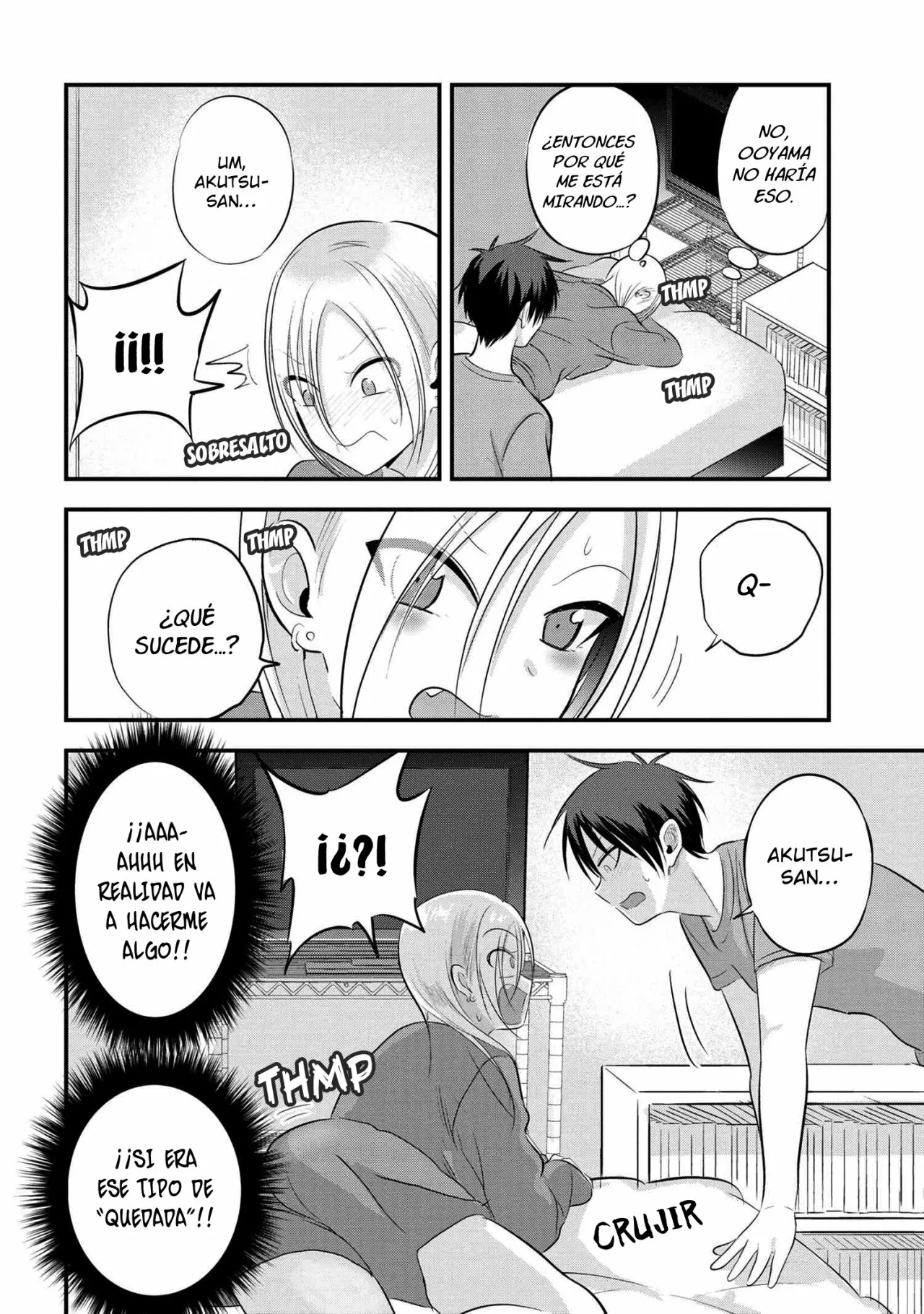 Por favor ve a casa, ¡Akutsu-san! Capítulo 74 - Page 3