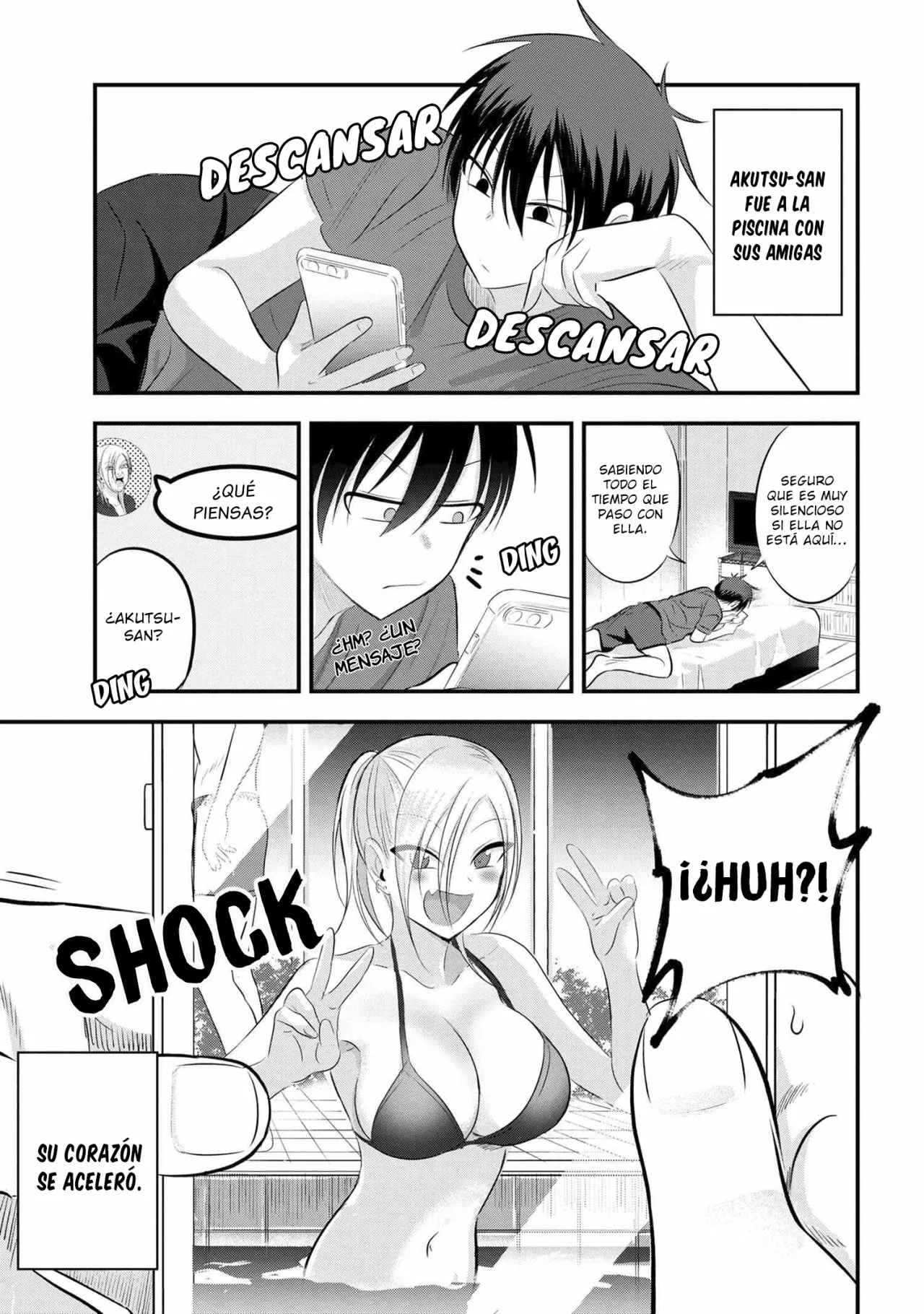 Por favor ve a casa, ¡Akutsu-san! Capítulo 75 - Page 2