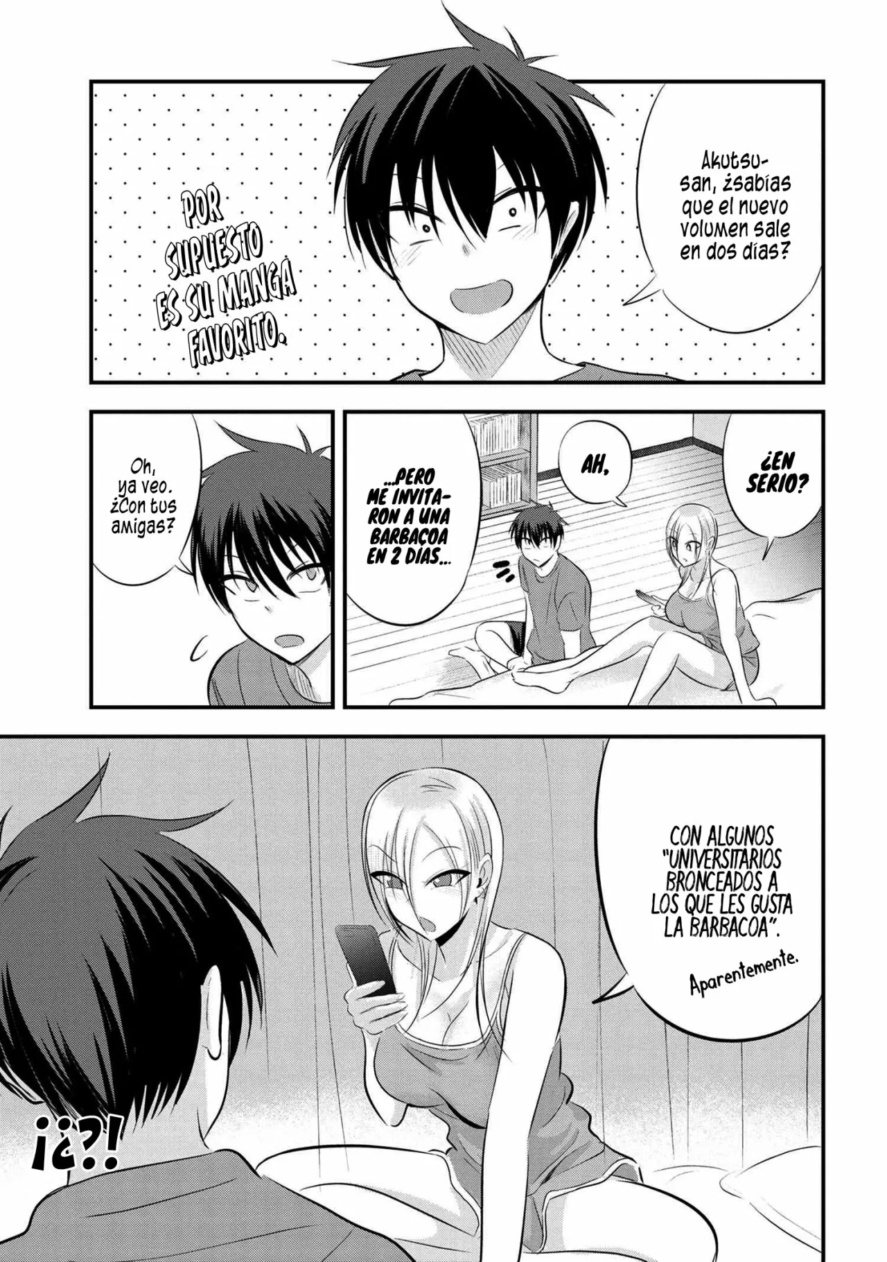 Por favor ve a casa, ¡Akutsu-san! Capítulo 76 - Page 3