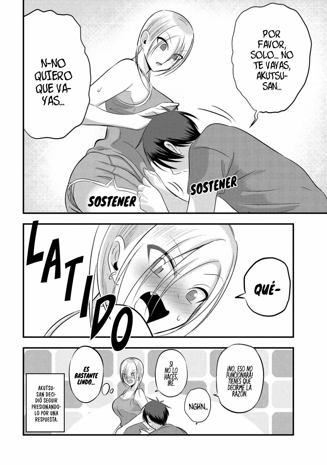 Por favor ve a casa, ¡Akutsu-san! Capítulo 76 - Page 8