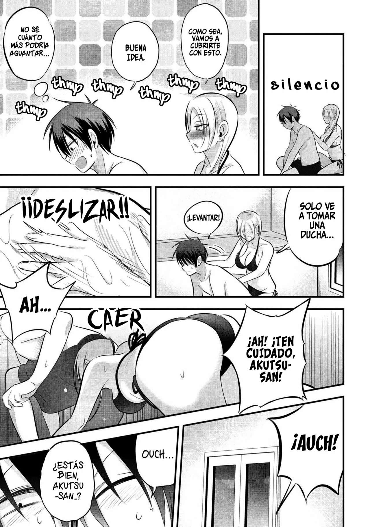 Por favor ve a casa, ¡Akutsu-san! Capítulo 77 - Page 9