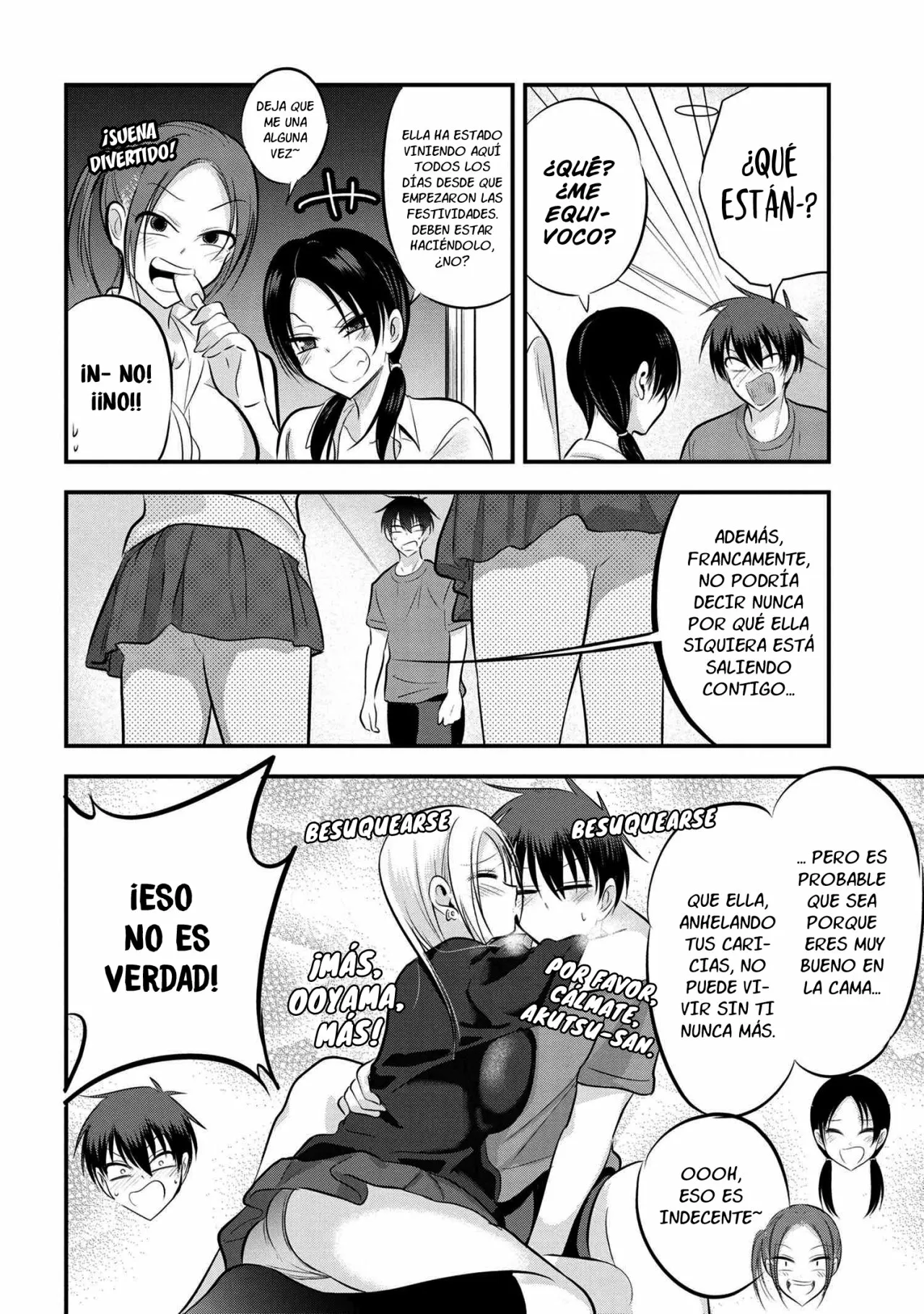 Por favor ve a casa, ¡Akutsu-san! Capítulo 80 - Page 3