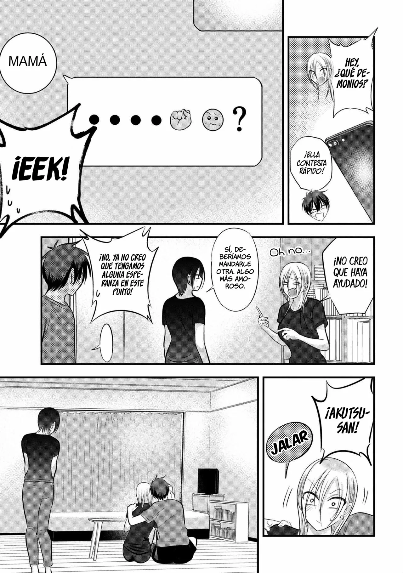Por favor ve a casa, ¡Akutsu-san! Capítulo 85 - Page 8