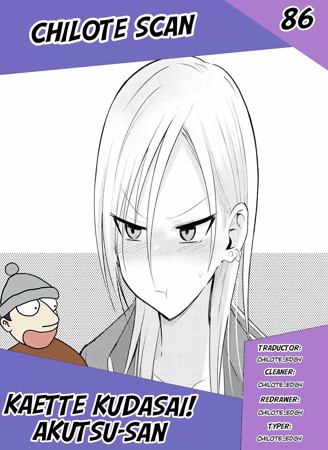 Por favor ve a casa, ¡Akutsu-san! Capítulo 86 - Page 1