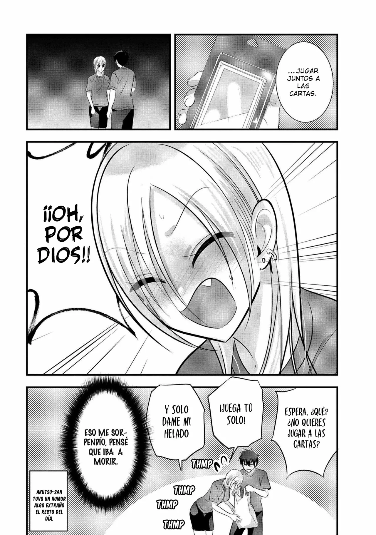 Por favor ve a casa, ¡Akutsu-san! Capítulo 87 - Page 10