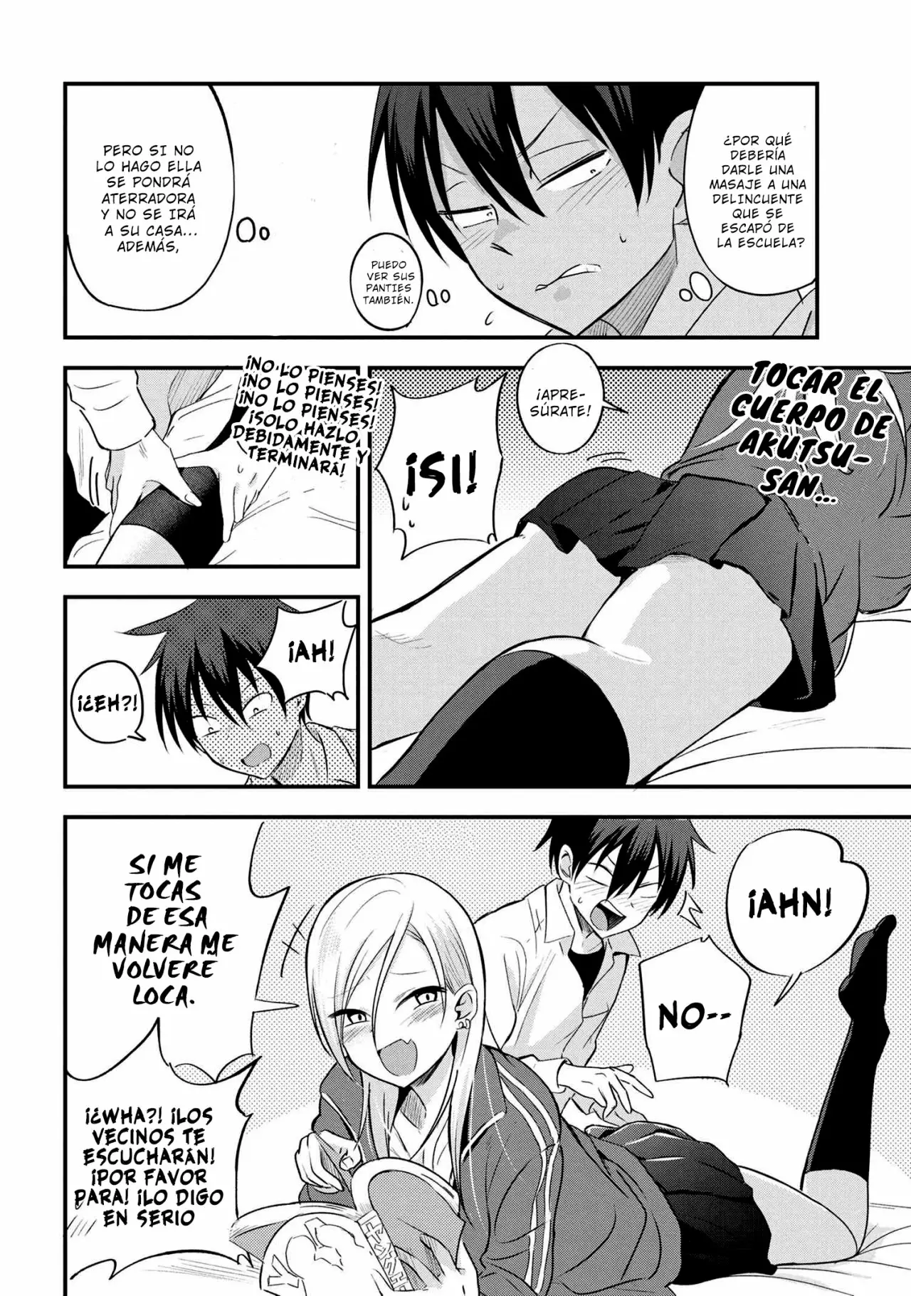 Por favor ve a casa, ¡Akutsu-san! Capítulo 9 - Page 3