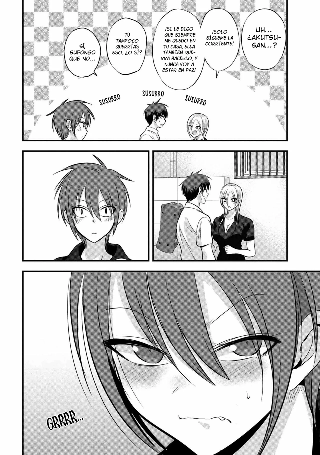 Por favor ve a casa, ¡Akutsu-san! Capítulo 90 - Page 6