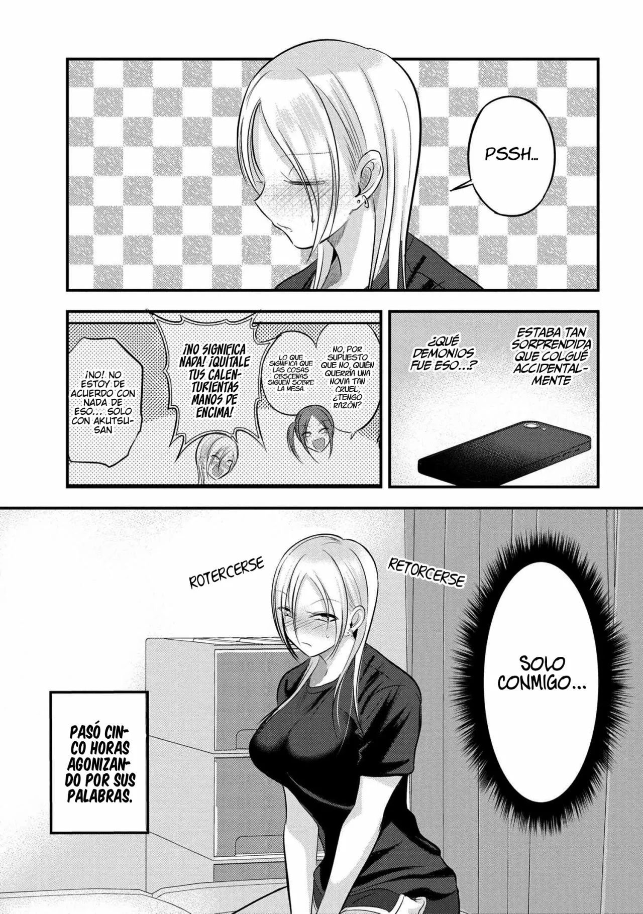 Por favor ve a casa, ¡Akutsu-san! Capítulo 96 - Page 3