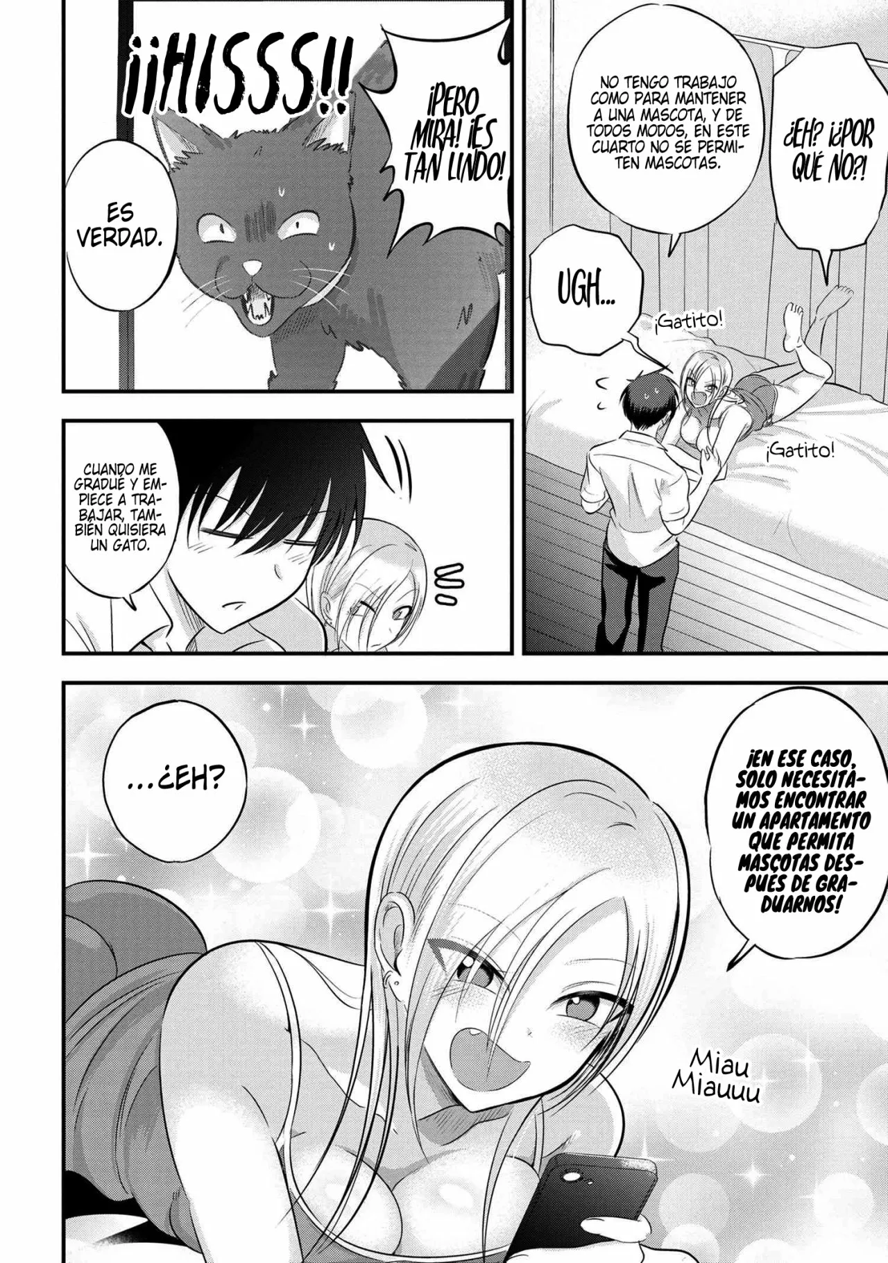 Por favor ve a casa, ¡Akutsu-san! Capítulo 97 - Page 4