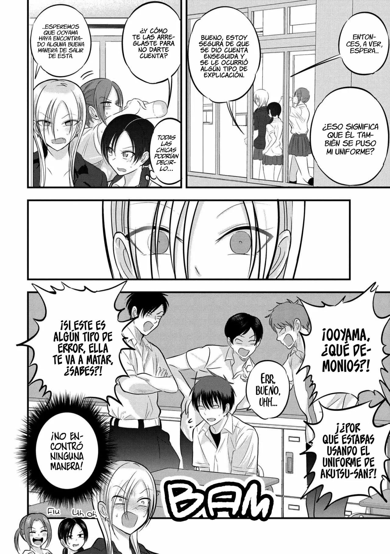 Por favor ve a casa, ¡Akutsu-san! Capítulo 98 - Page 4