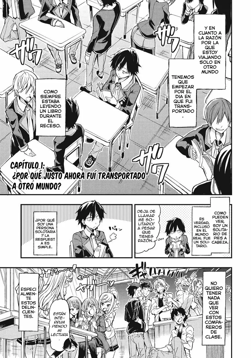 Hitoribocchi no Isekai Kouryaku Capítulo 1 - Page 4