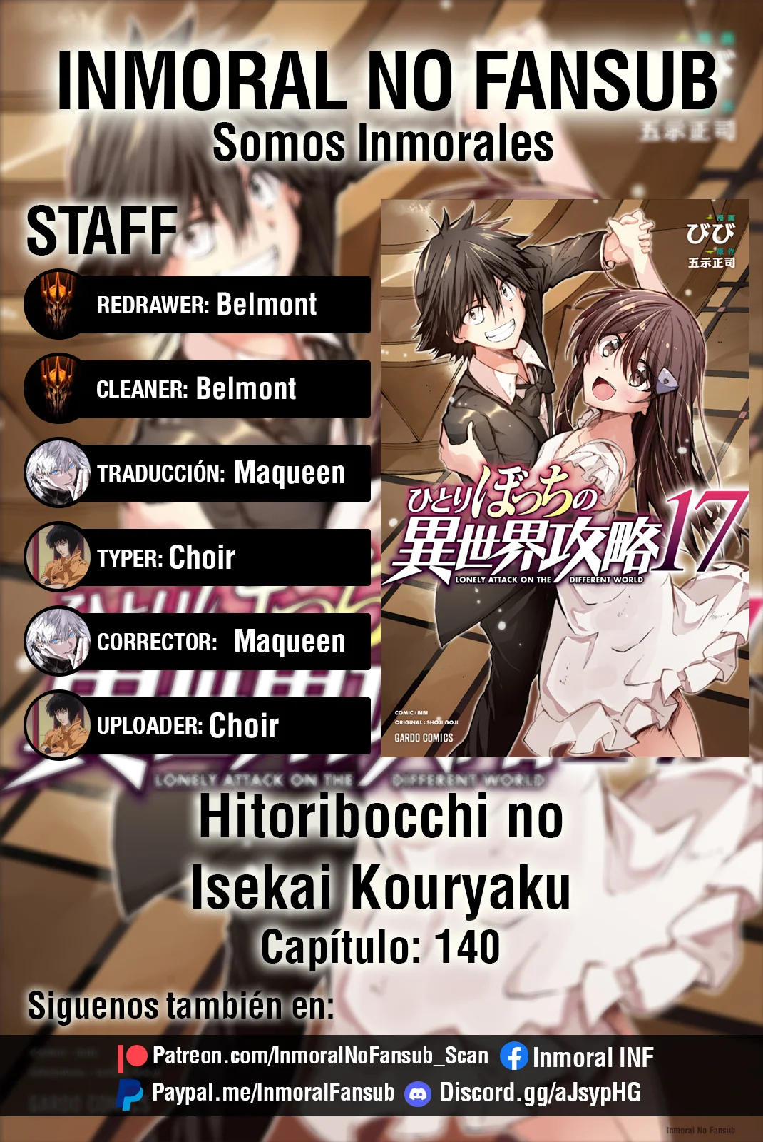 Hitoribocchi no Isekai Kouryaku Capítulo 140 - Page 1