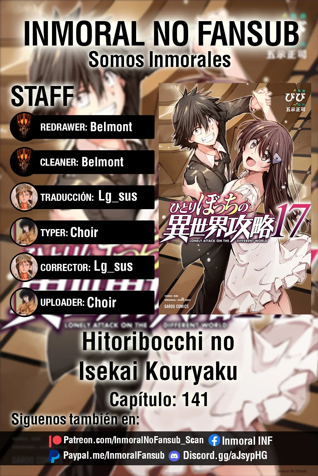 Hitoribocchi no Isekai Kouryaku Capítulo 141 - Page 1