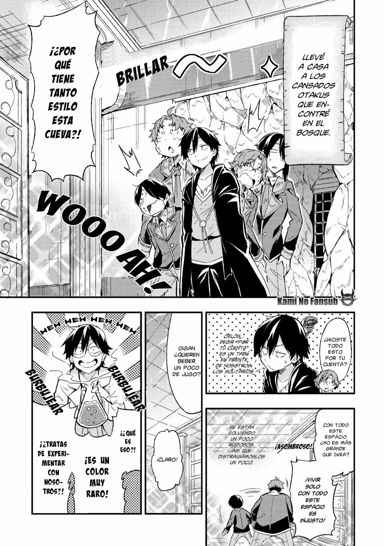 Hitoribocchi no Isekai Kouryaku Capítulo 6 - Page 3
