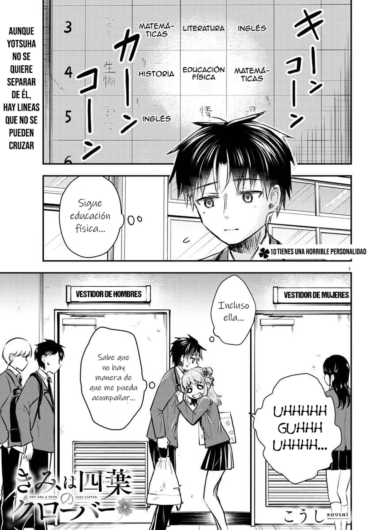 Kimi wa Yotsuba no Clover Capítulo 10 - Page 1