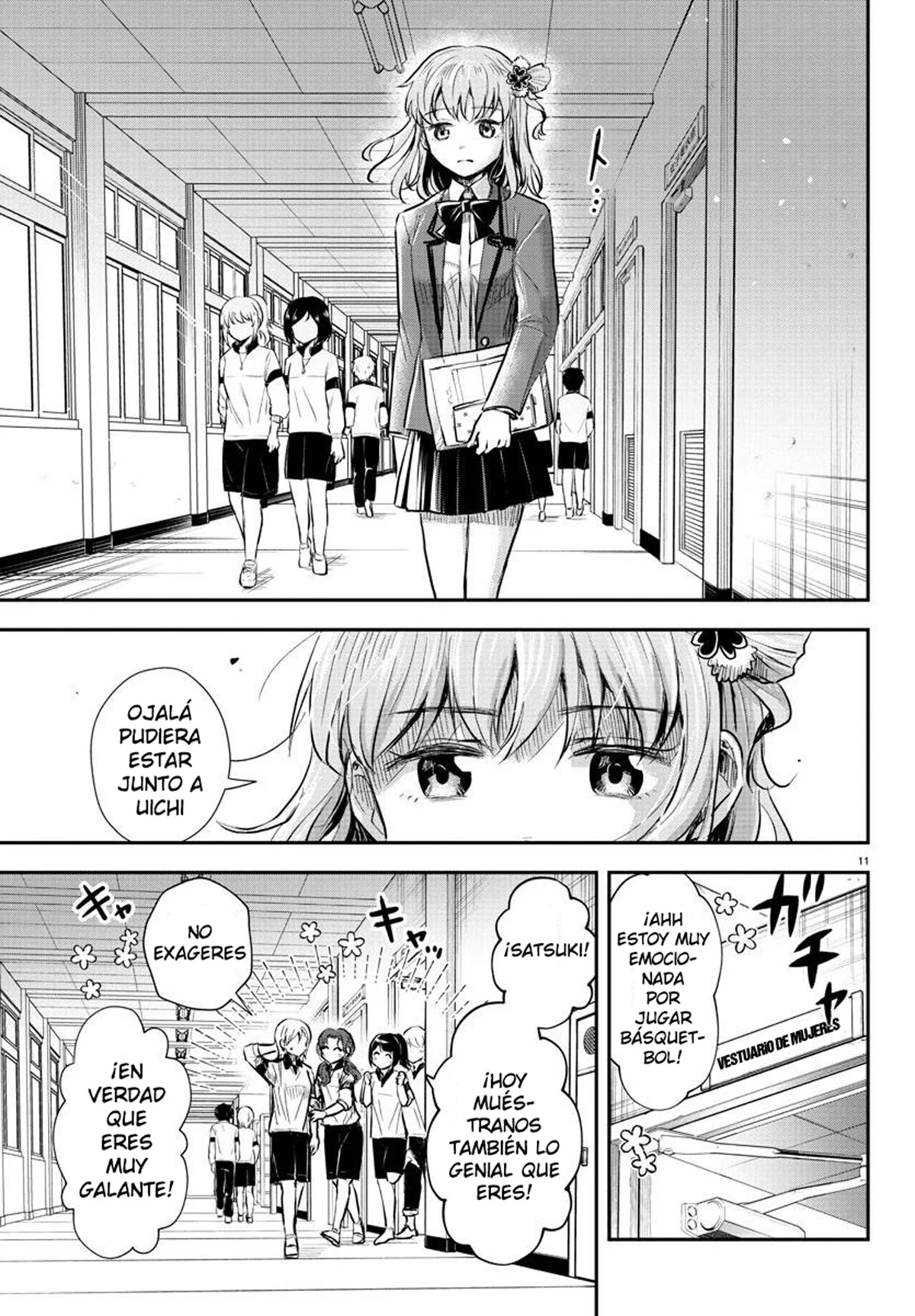 Kimi wa Yotsuba no Clover Capítulo 10 - Page 11