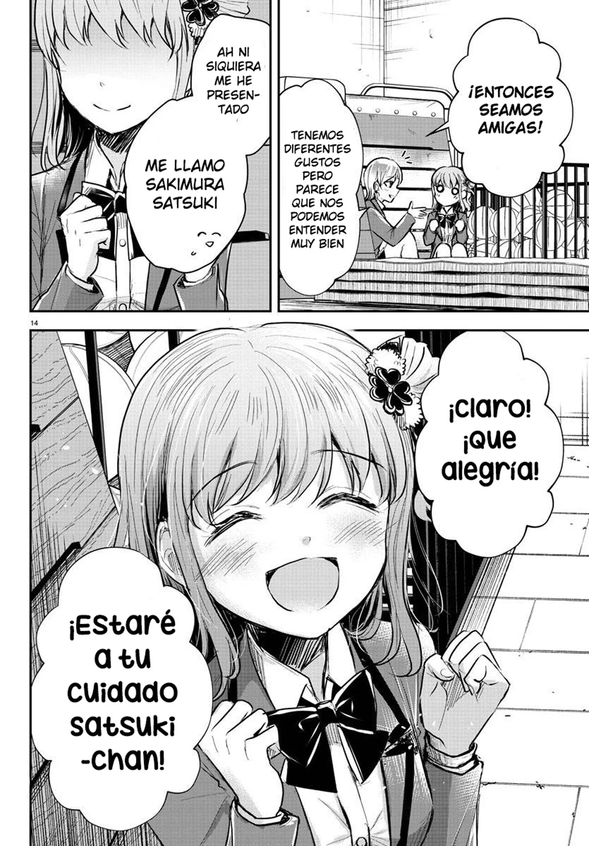 Kimi wa Yotsuba no Clover Capítulo 12 - Page 14