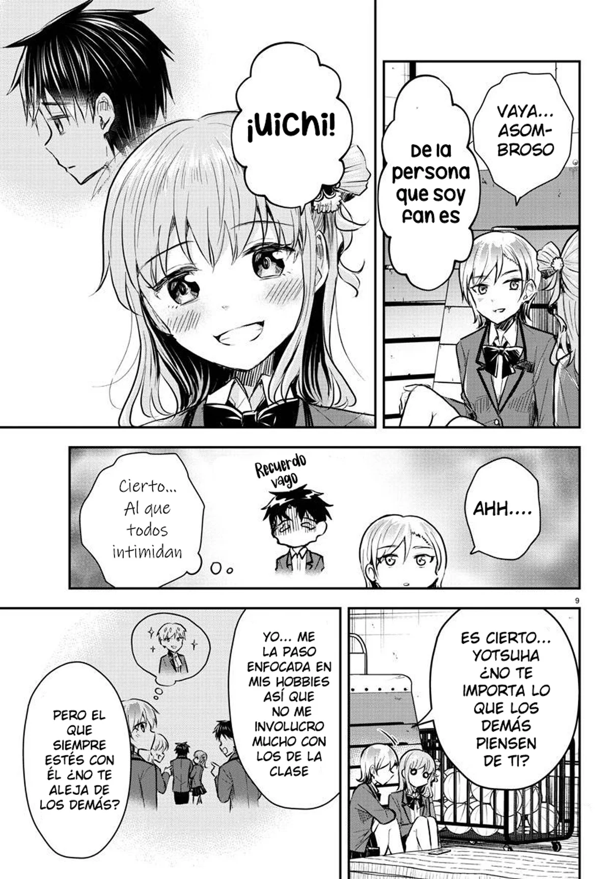 Kimi wa Yotsuba no Clover Capítulo 12 - Page 9