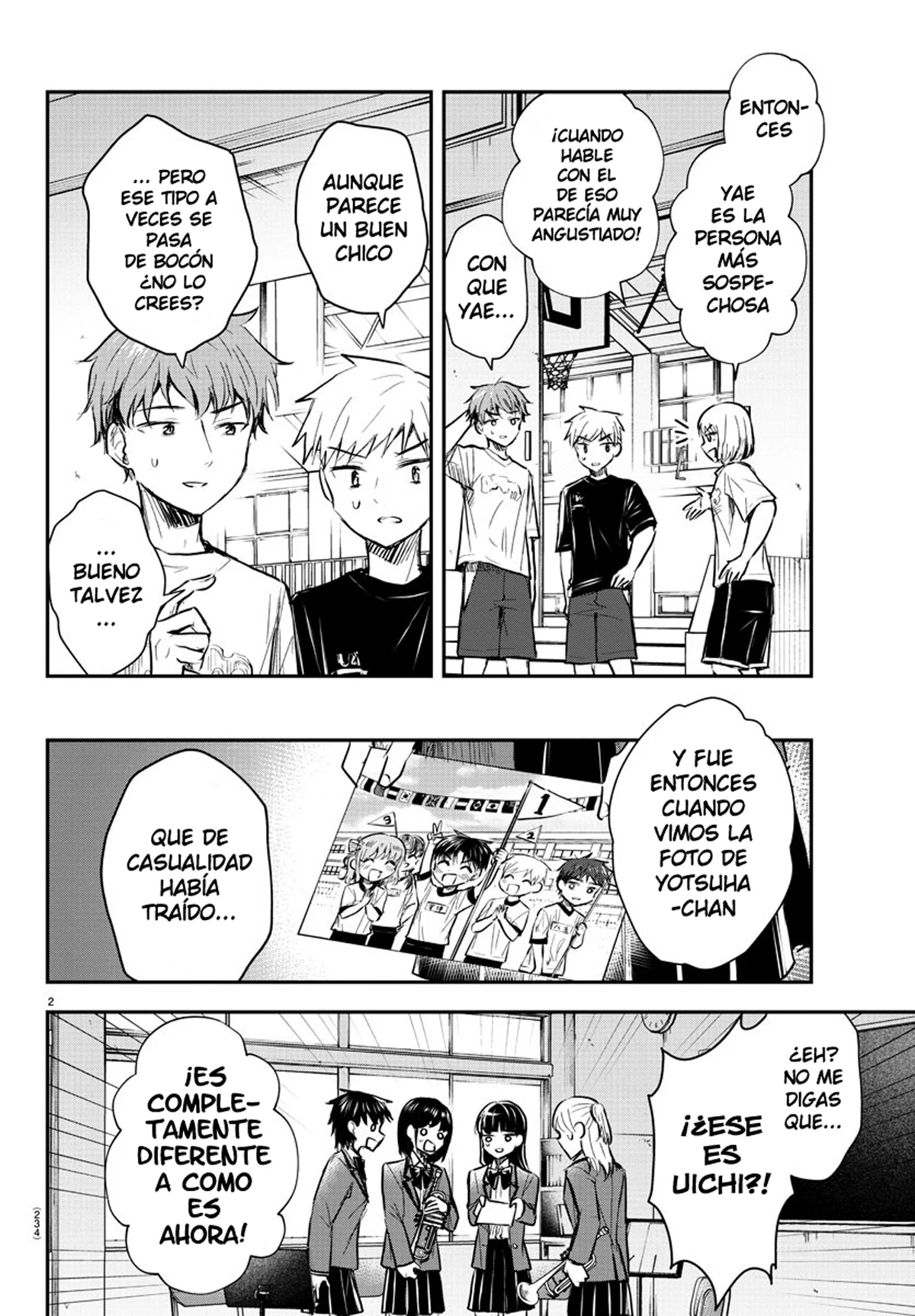 Kimi wa Yotsuba no Clover Capítulo 14 - Page 2
