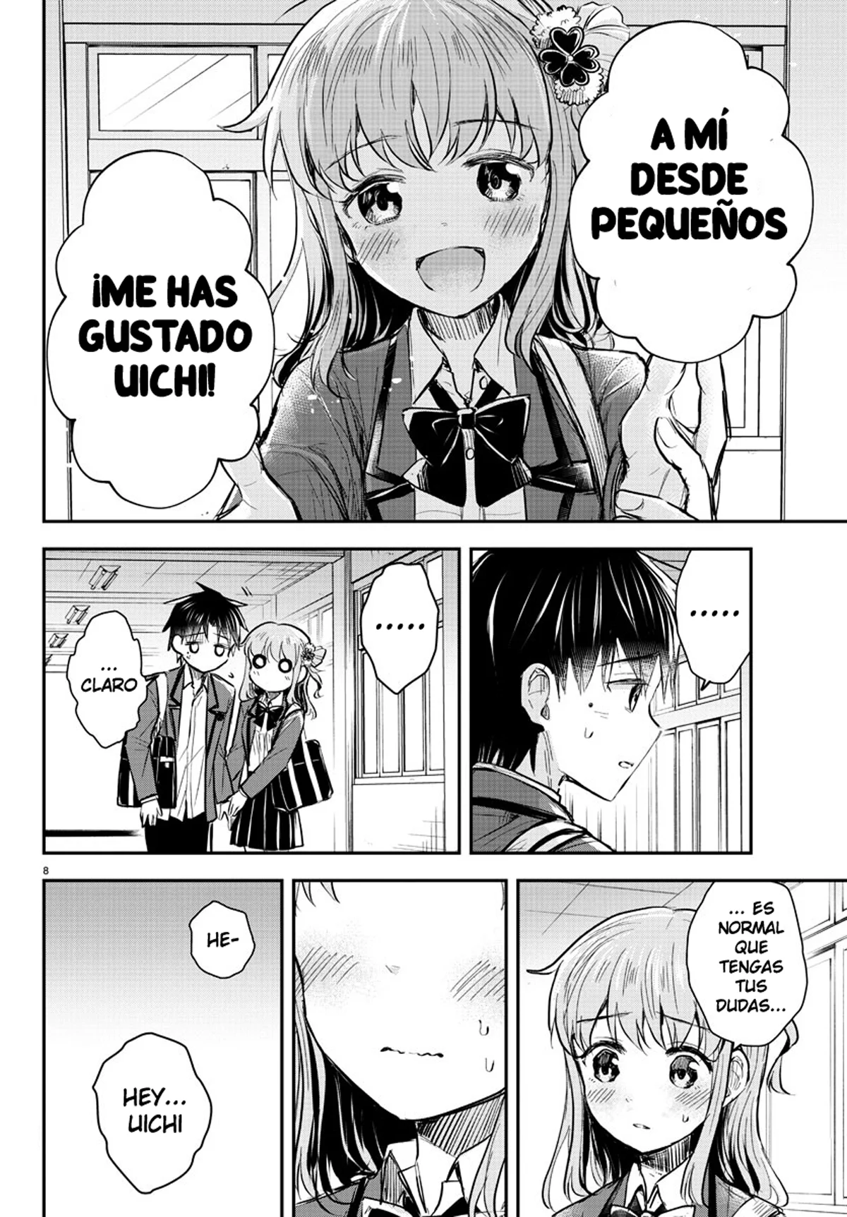 Kimi wa Yotsuba no Clover Capítulo 14 - Page 8