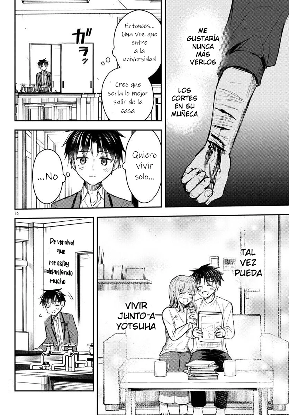 Kimi wa Yotsuba no Clover Capítulo 15 - Page 10